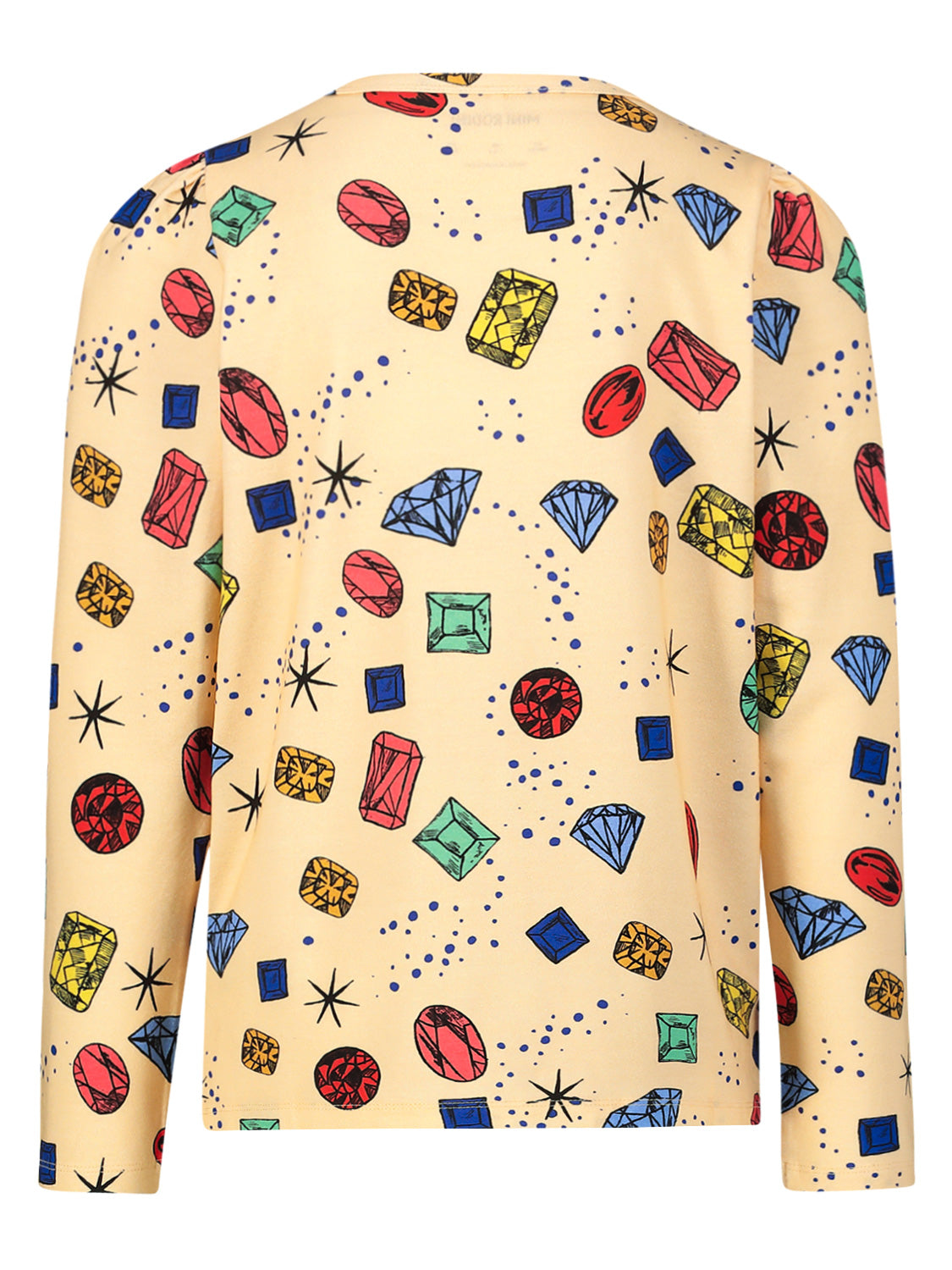 Mini Rodini Kids long-sleeve Jewels Yellow in Yellow 6905591048-5.jpg | NICKIS.com