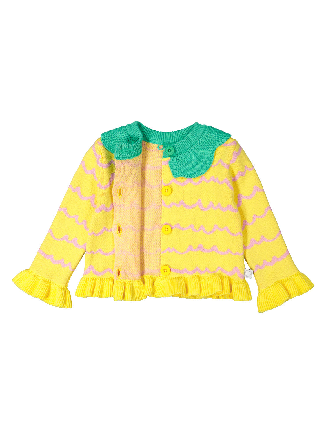 Stella McCartney Kids Kids cardigan Yellow in Yellow 6905649010-4.jpg | NICKIS.com