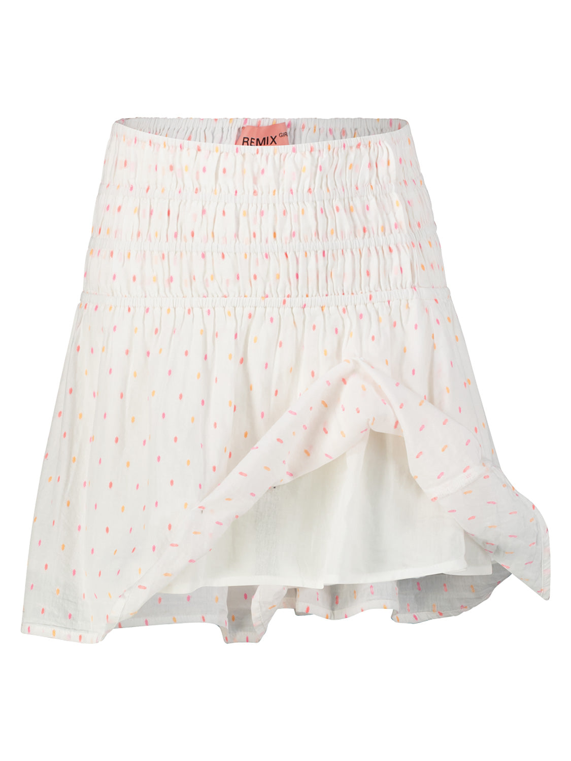 DESIGNERS, REMIX GIRLS Kids skirt Velma White in White 6905656627-5.jpg | NICKIS.com