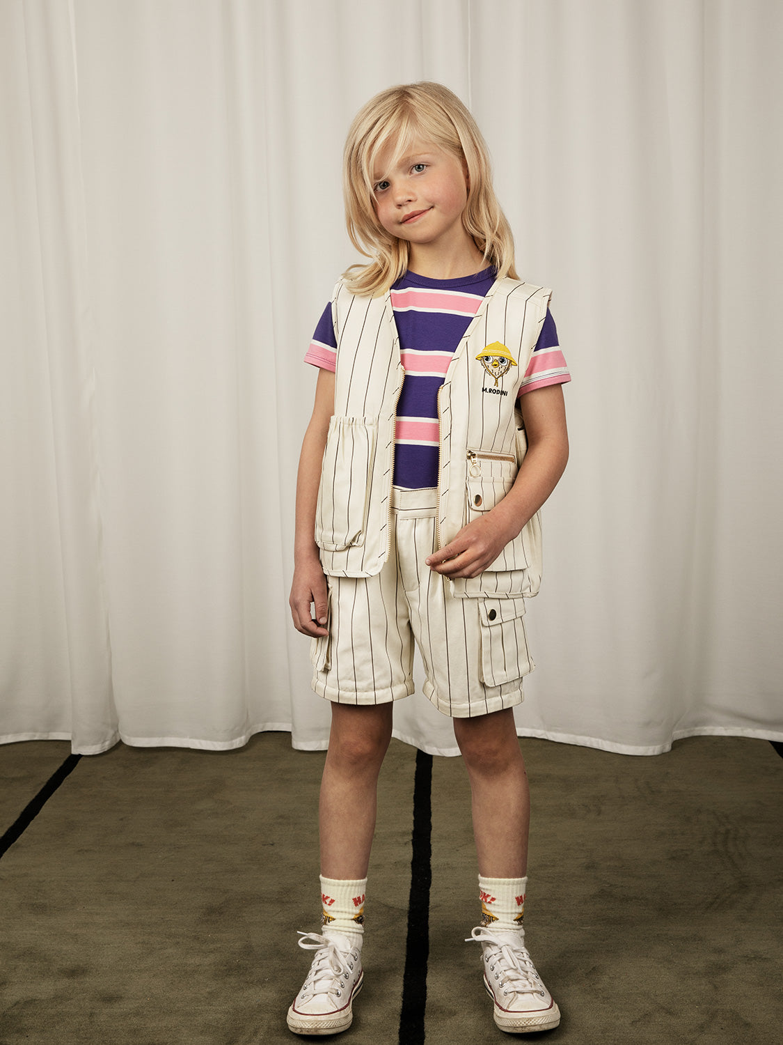 Mini Rodini Kids vest Owl  in  6905680530-2.jpg | NICKIS.com