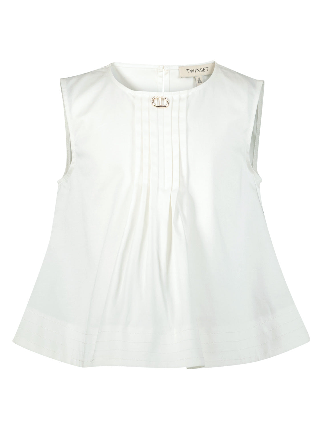 TWINSET Kids top White in White 6905686058-1.jpg | NICKIS.com