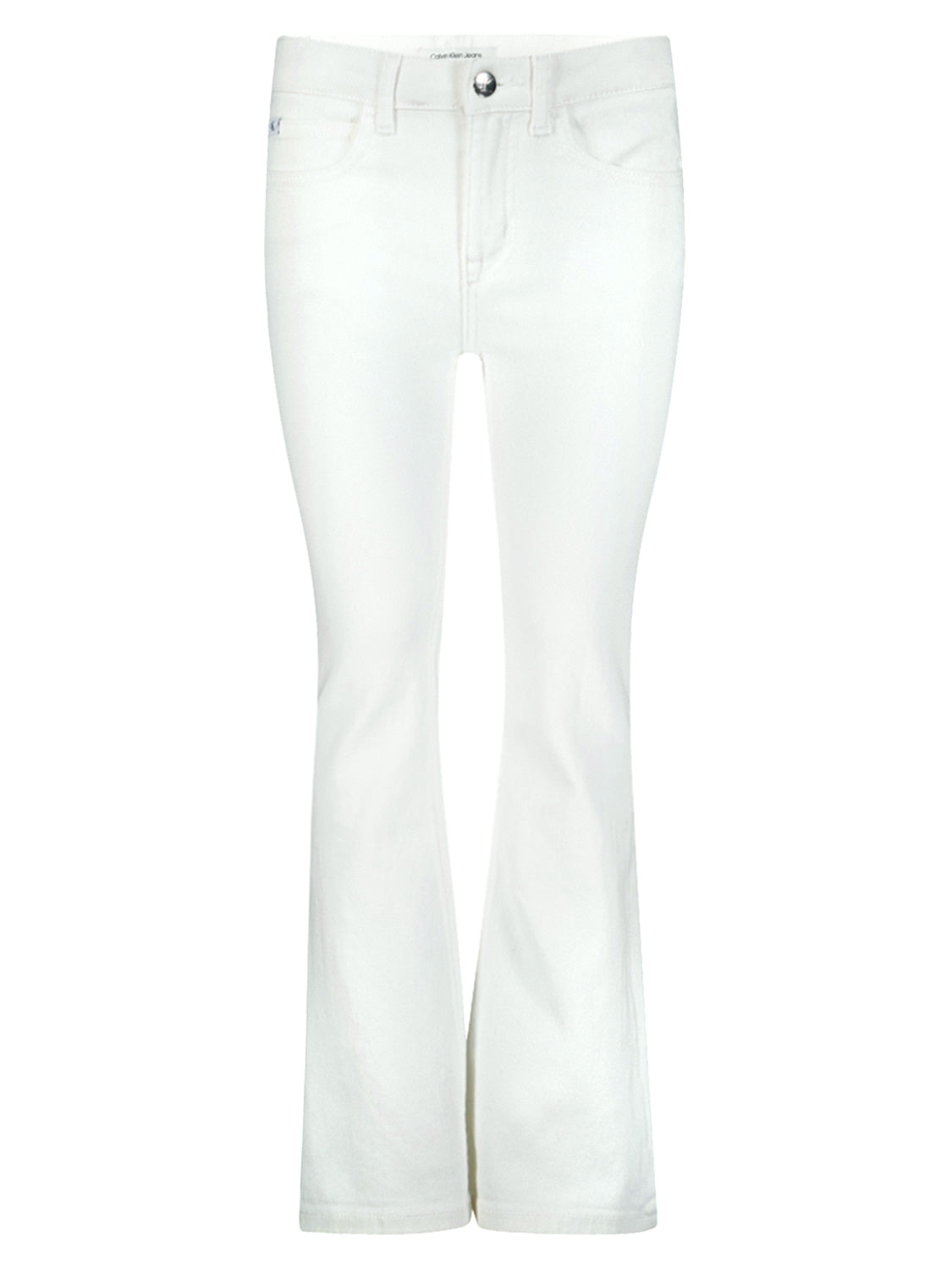 Calvin Klein Kids jeans Mr Flare White Denim White in White 6905695088-1.jpg | NICKIS.com