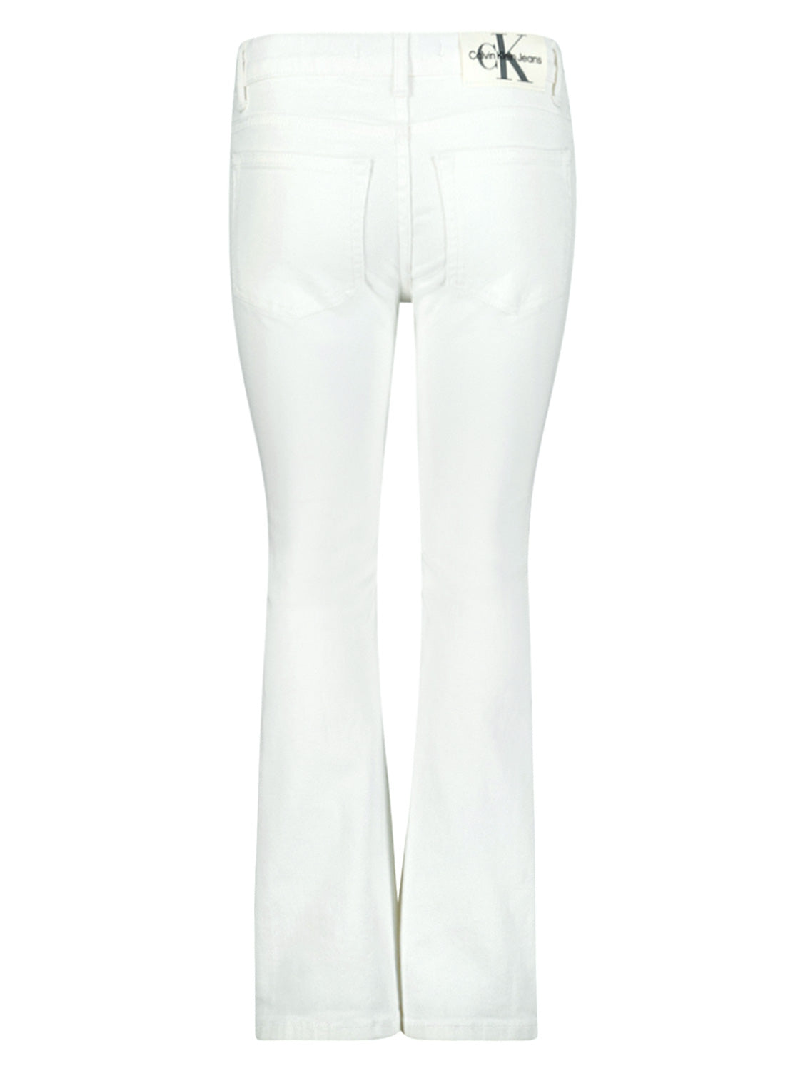 Calvin Klein Kids jeans Mr Flare White Denim White in White 6905695088-5.jpg | NICKIS.com