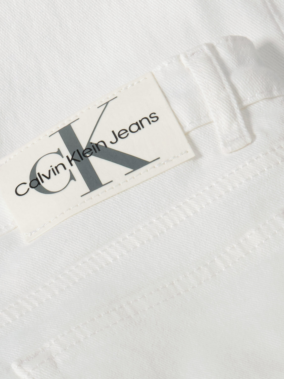 Calvin Klein Kids jeans Mr Flare White Denim White in White 6905695088-6.jpg | NICKIS.com