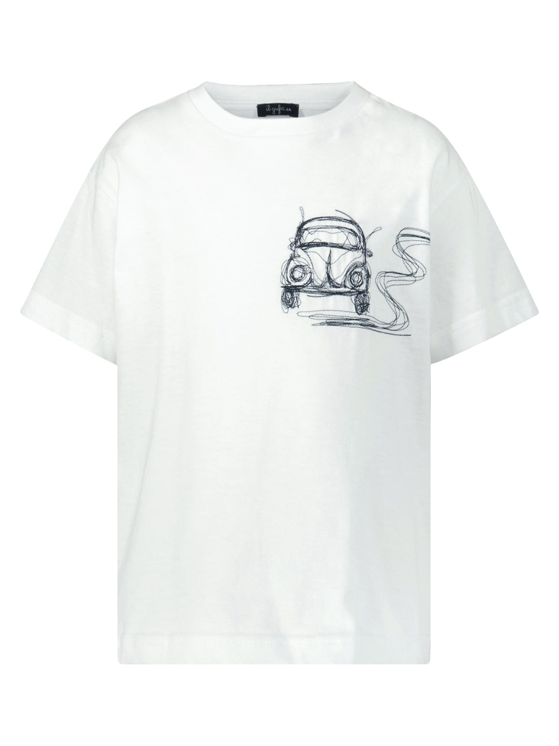 Il Gufo Kids t-shirt White in White 6905837347-1.jpg | NICKIS.com