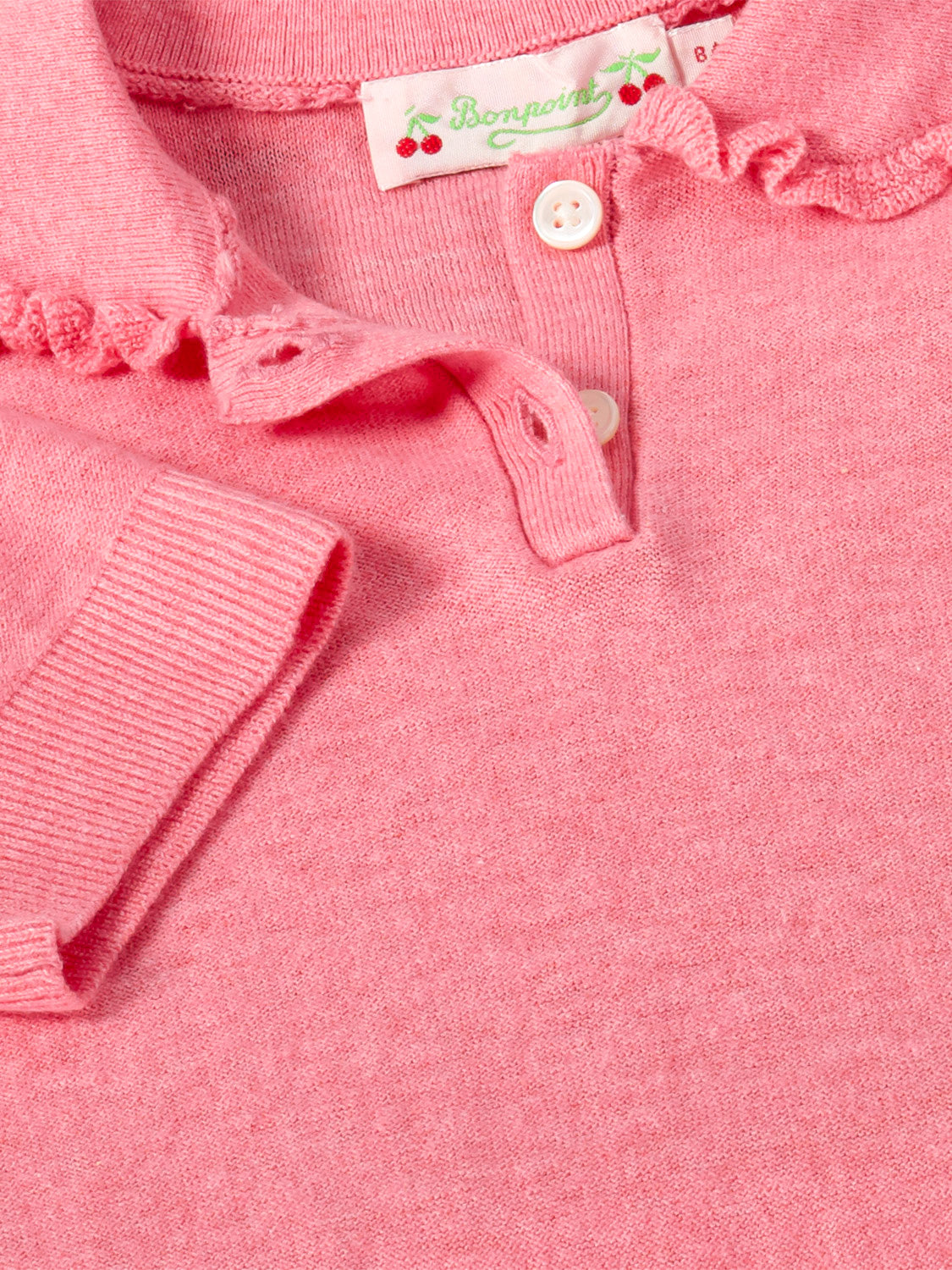 Bonpoint Kids Sweaters Frynja Coral in Coral 6905973989-6.jpg | NICKIS.com