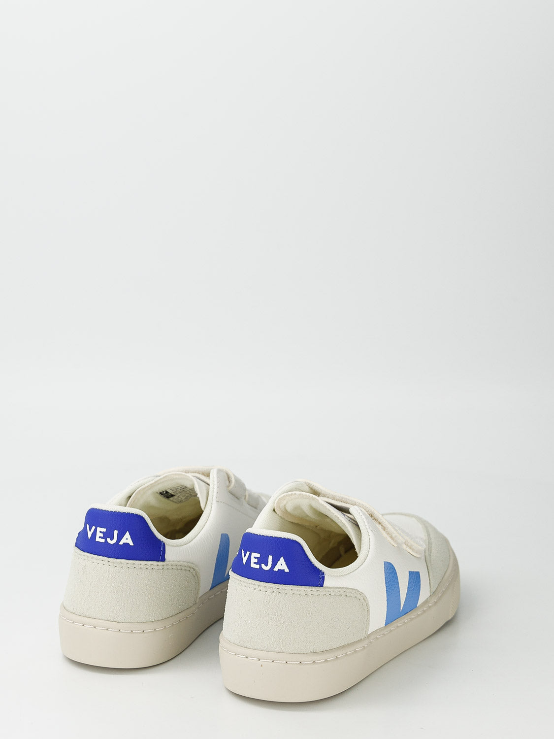 Veja Kids sneakers Small V-12 White in White 6906037601-6.jpg | NICKIS.com