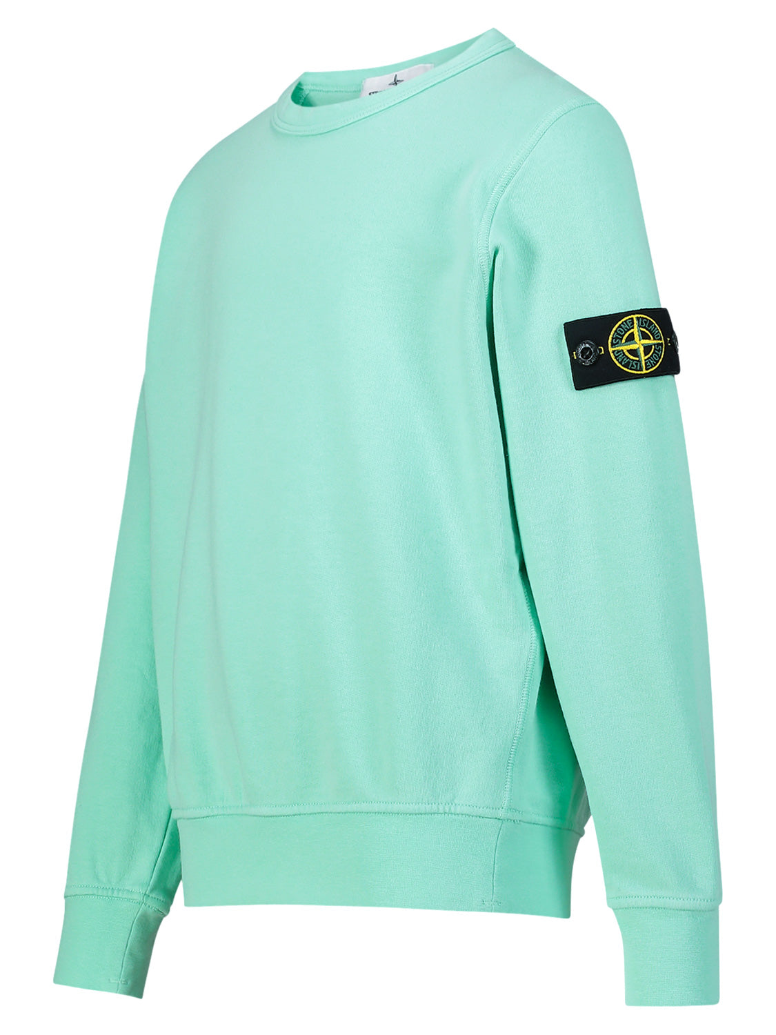 STONE ISLAND JUNIOR Kids Sweatshirt Mint Green in Mint Green 6906078394-4.jpg | NICKIS.com