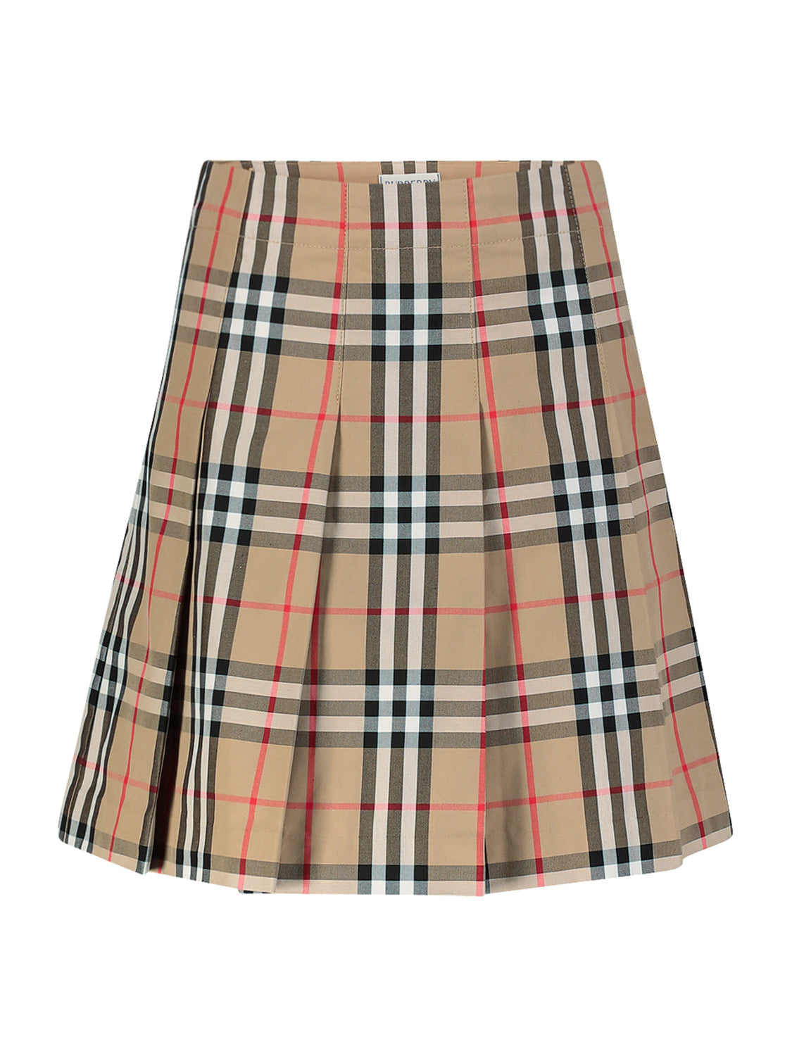 Burberry Kids skirt Gabrielle Camel in Camel 6906107231-1.jpg | NICKIS.com