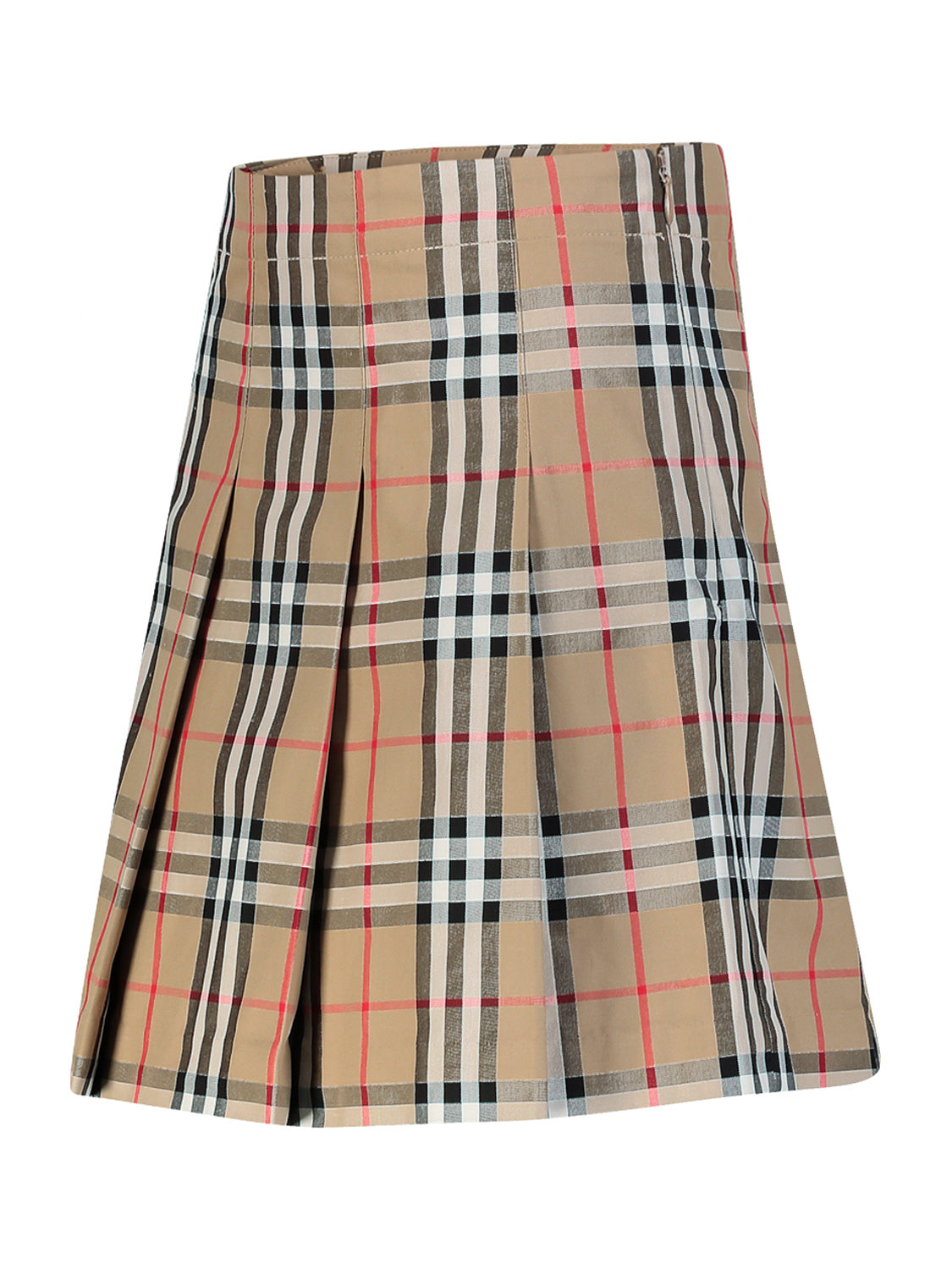 Burberry Kids skirt Gabrielle Camel in Camel 6906107231-4.jpg | NICKIS.com