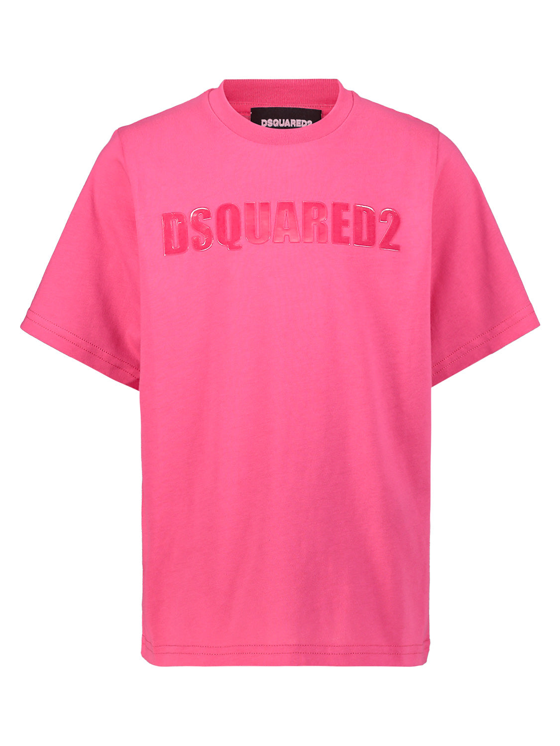 DSQUARED2 Kids t-shirt Slouch Fit Fuchsia in Fuchsia 6906108857-1.jpg | NICKIS.com