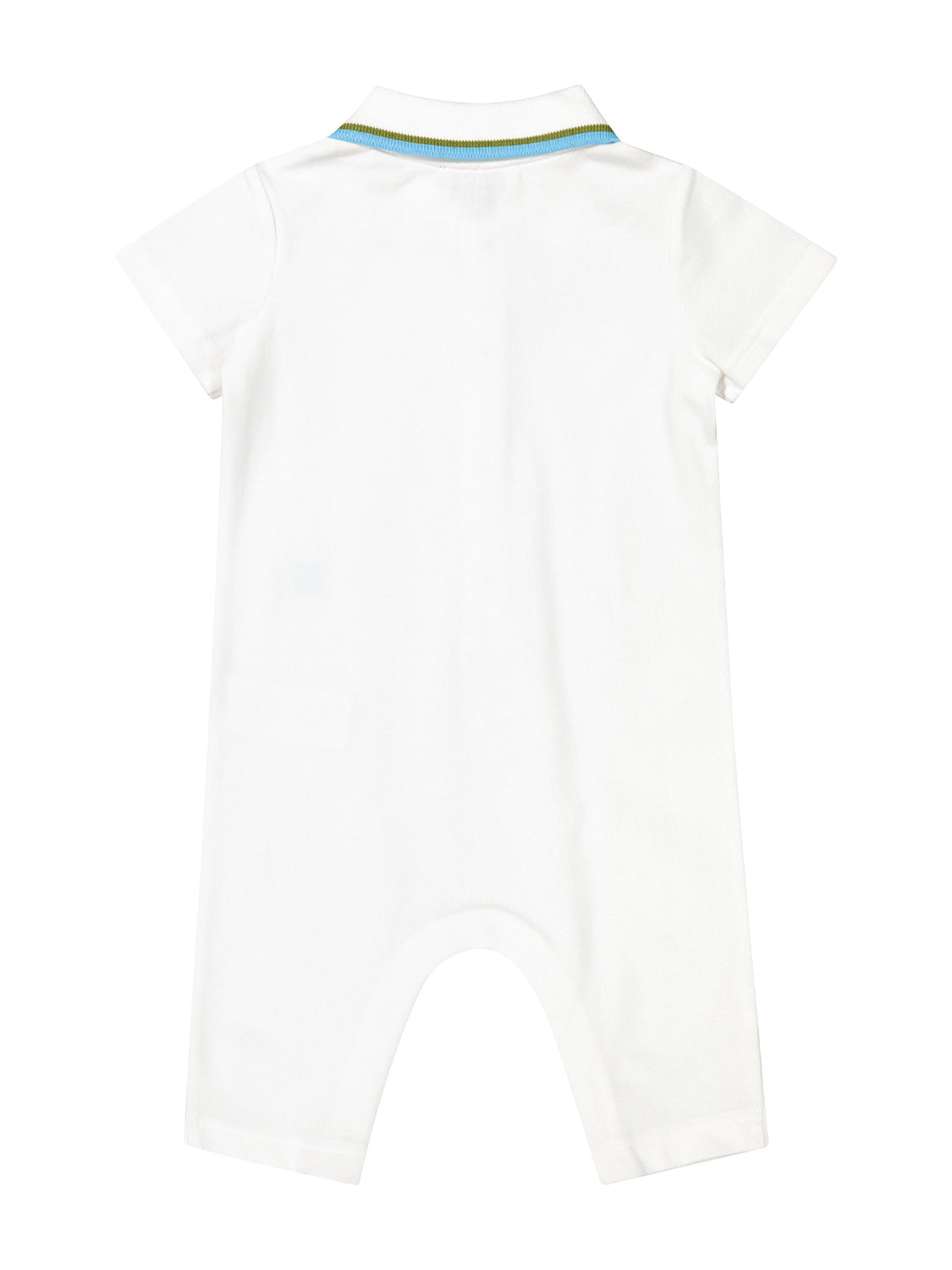 Burberry Kids babygrow Tim White in White 6906150853-4.jpg | NICKIS.com