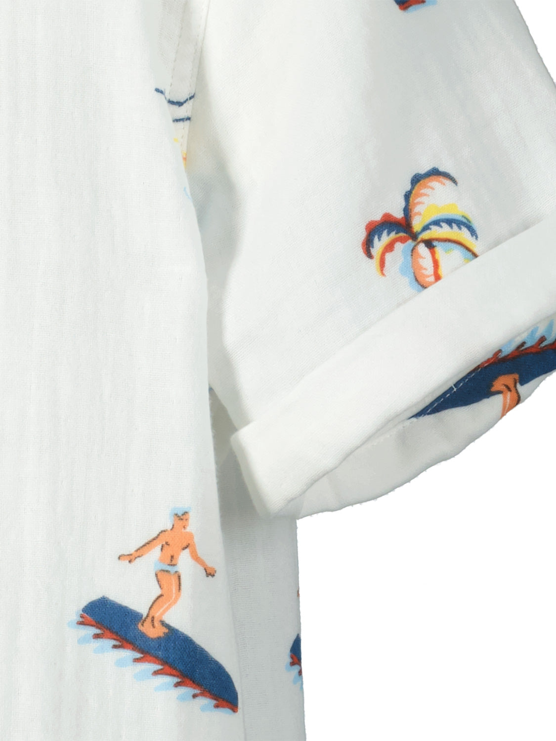 Scotch & Soda Kids shirt White in White 6906238698-6.jpg | NICKIS.com