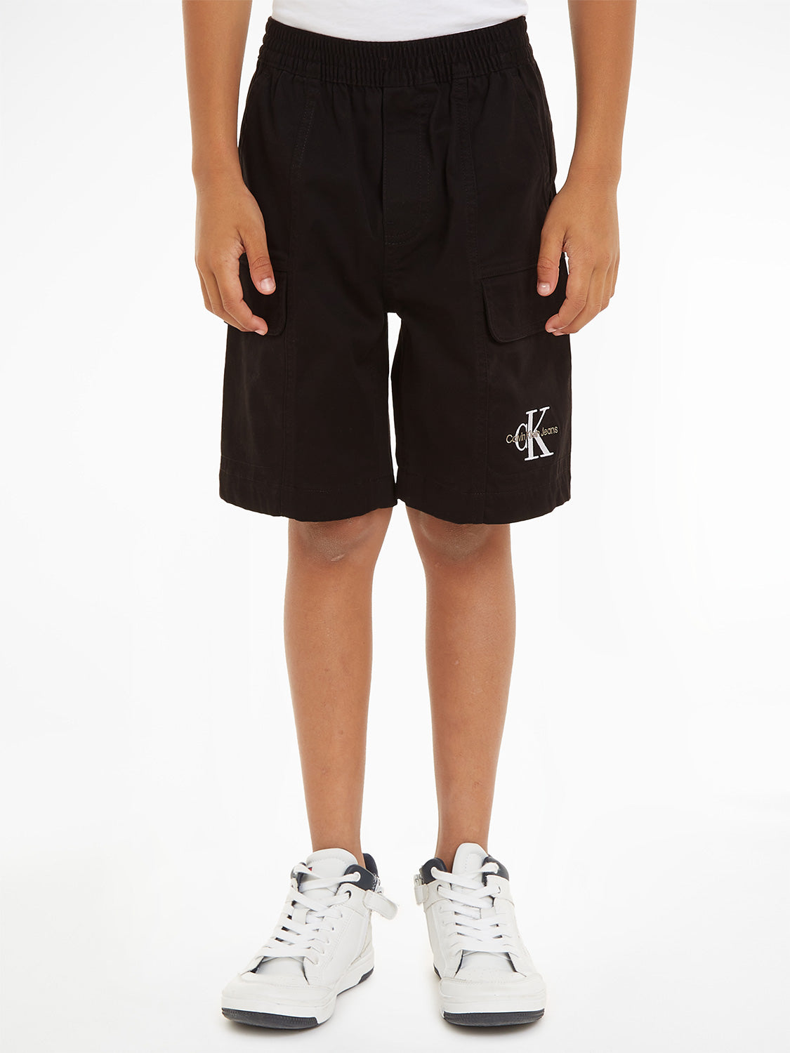 Calvin Klein Kids Shorts Sateen Cargo  in  6906273519-2.jpg | NICKIS.com