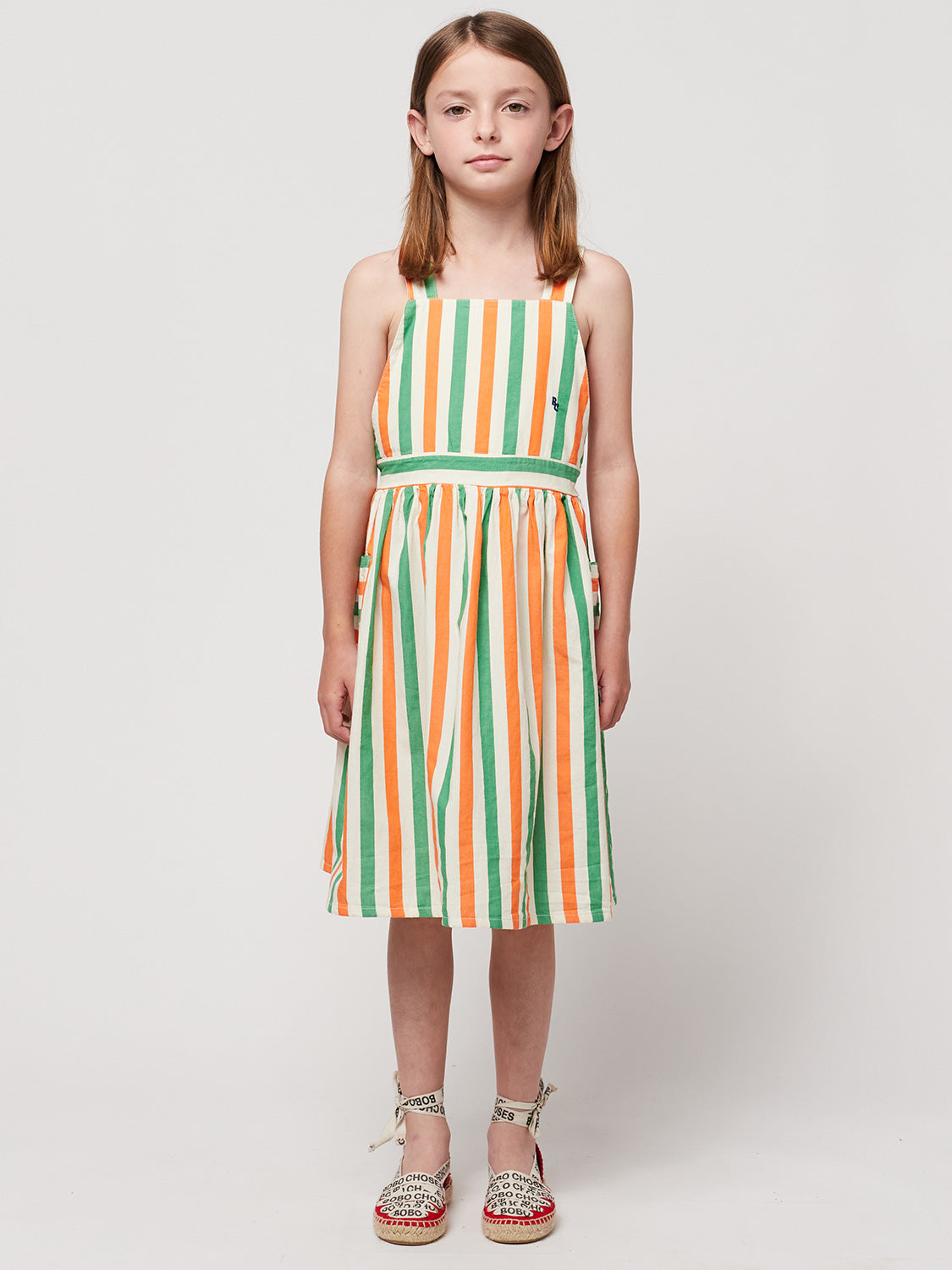 Bobo Choses Kids dress Vertical Stripes  in  6906311837-2.jpg | NICKIS.com