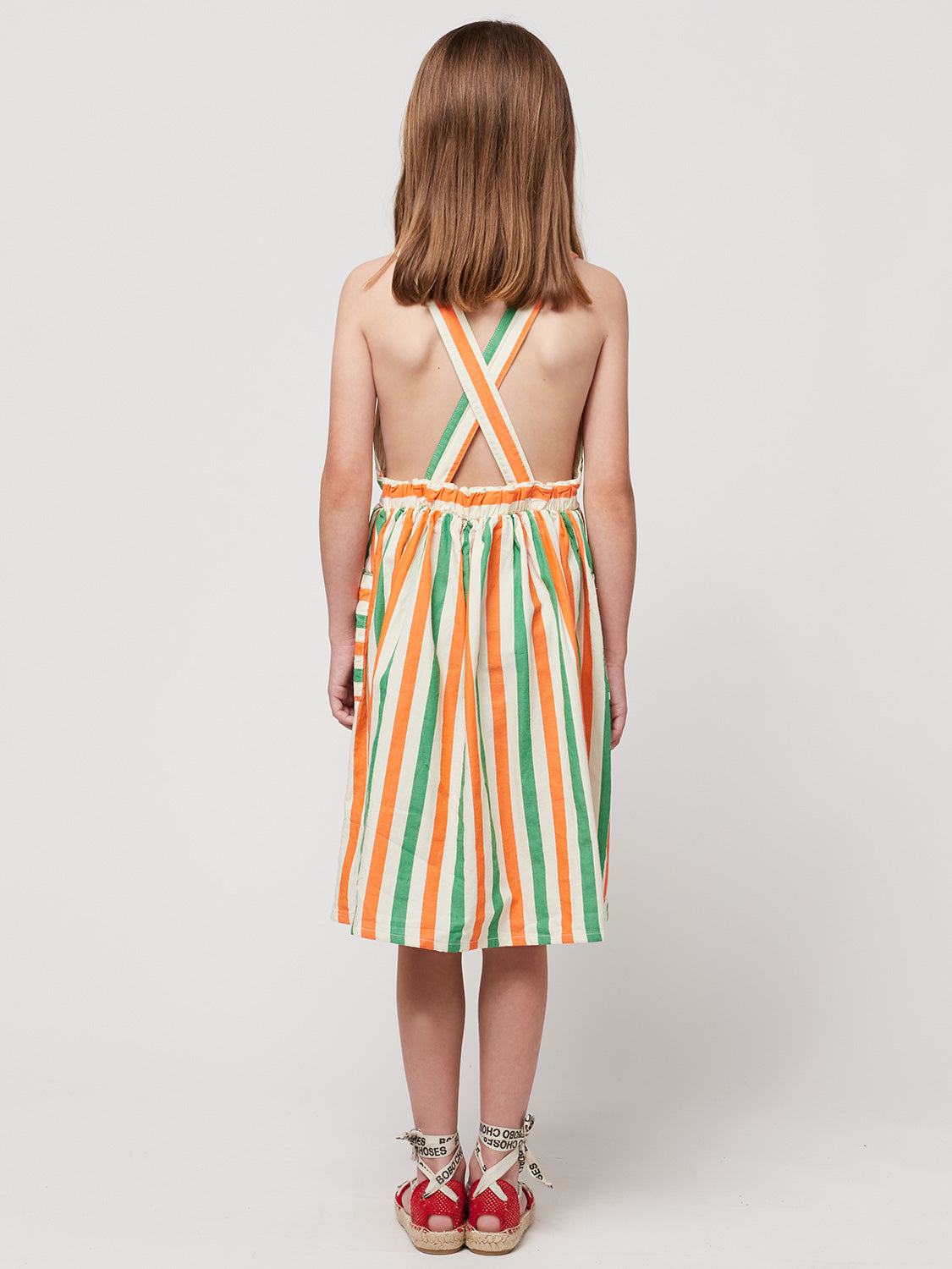 Bobo Choses Kids dress Vertical Stripes  in  6906311837-3.jpg | NICKIS.com