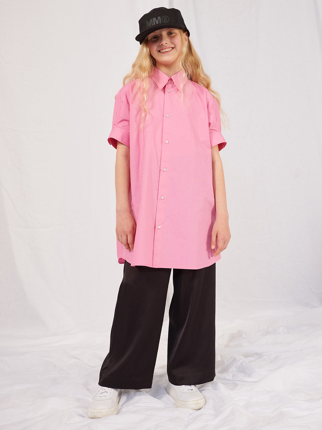 MM6 Maison Margiela Kids dress Fuchsia in Fuchsia 6906351255-2.jpg | NICKIS.com