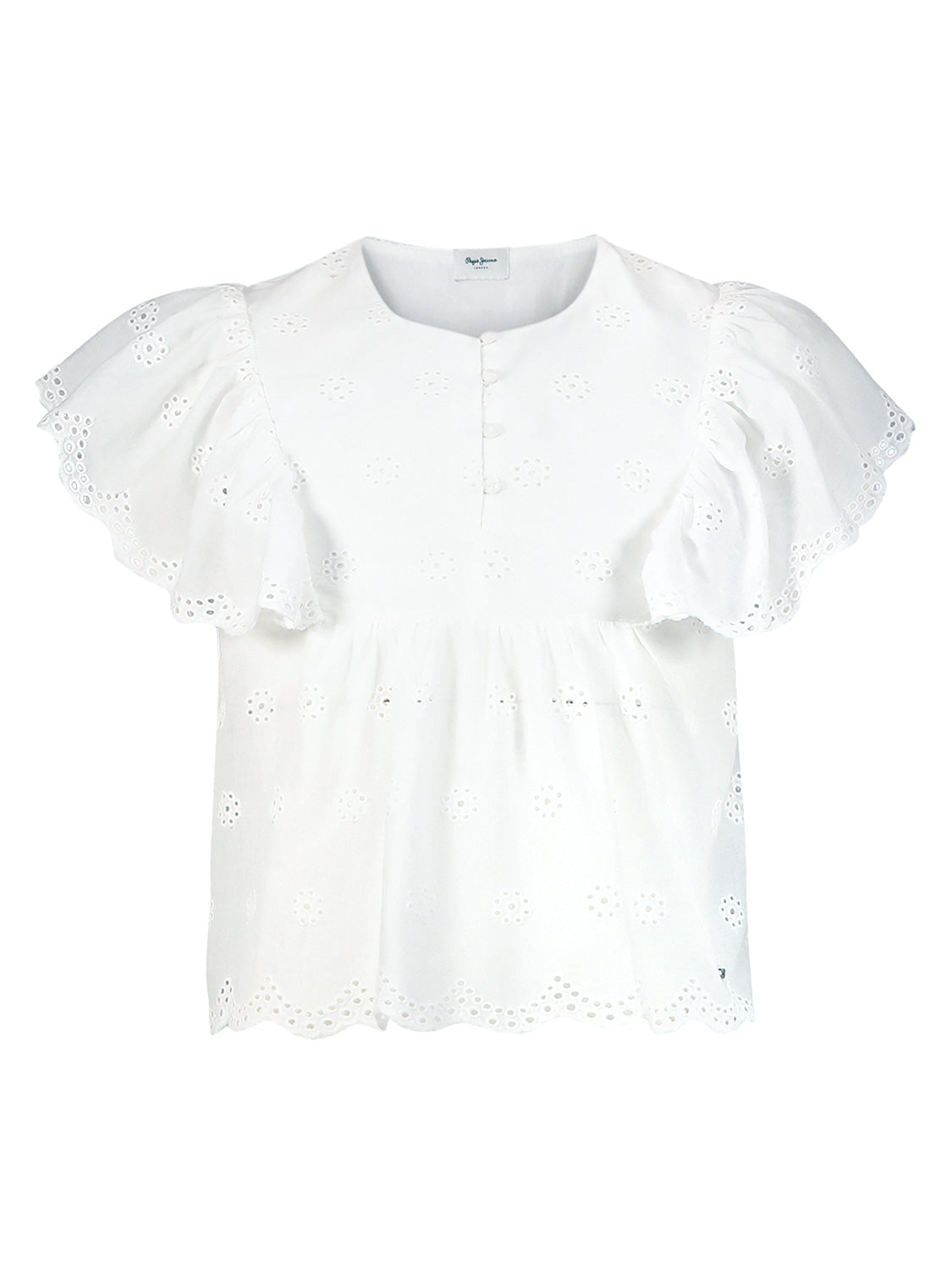 Pepe Jeans Kids blouse White in White 6906395548-1.jpg | NICKIS.com