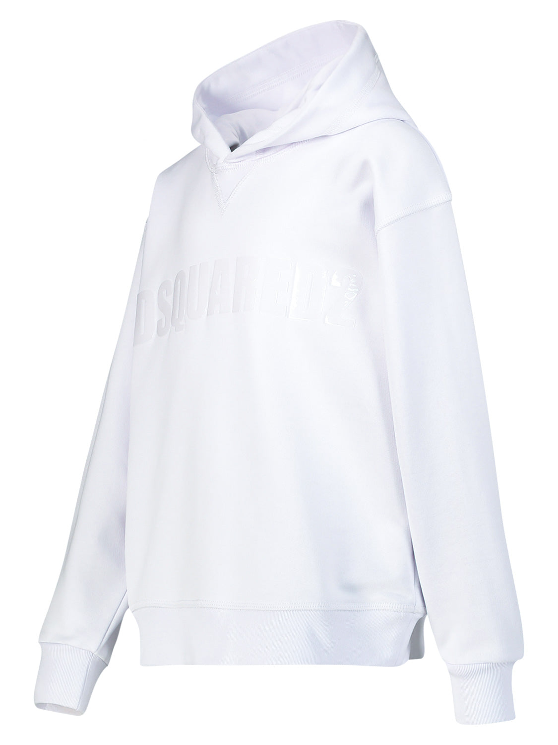 DSQUARED2 Kids hoodie Slouch Fit White in White 6906397270-4.jpg | NICKIS.com