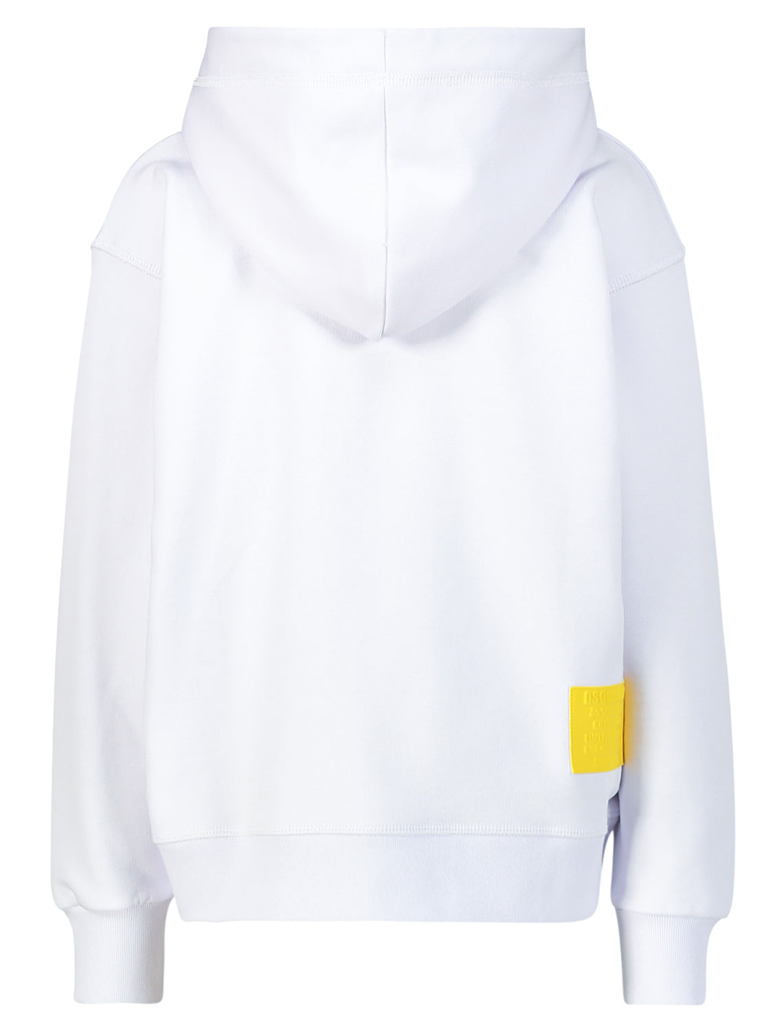 DSQUARED2 Kids hoodie Slouch Fit White in White 6906397270-5.jpg | NICKIS.com