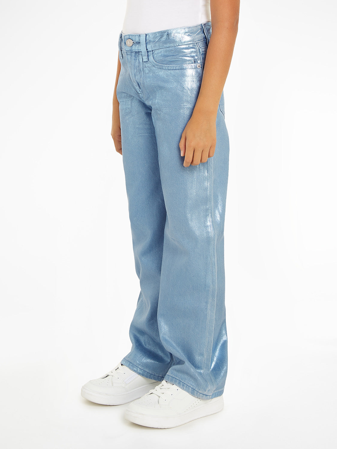 Calvin Klein Kids jeans Hr Wide Leg Meta Blue  in  6906517327-2.jpg | NICKIS.com