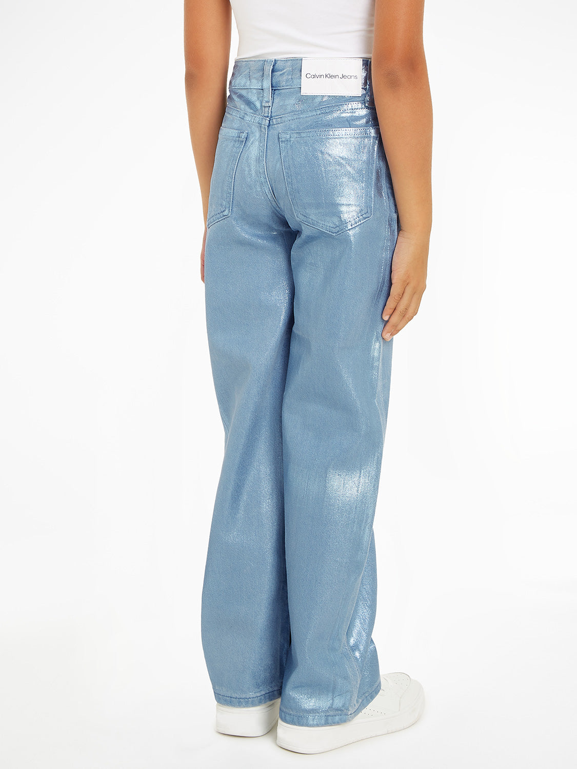 Calvin Klein Kids jeans Hr Wide Leg Meta Blue  in  6906517327-3.jpg | NICKIS.com