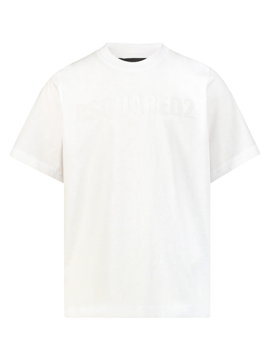 DSQUARED2 Kids t-shirt Slouch Fit White in White 6906547857-1.jpg | NICKIS.com