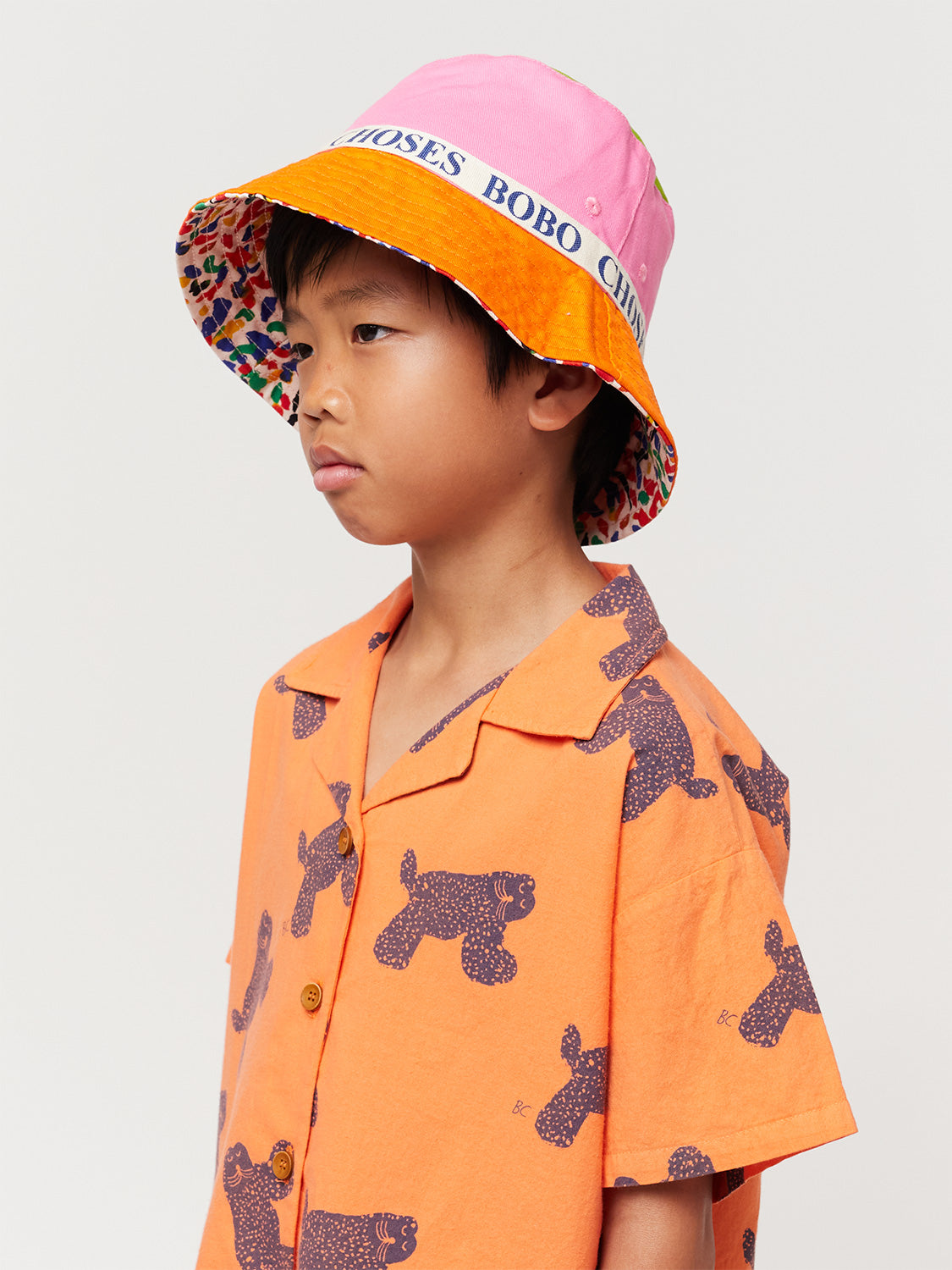 Bobo Choses Kids hat Confetti Multicoloured in Multicoloured 6906563901-8.jpg | NICKIS.com