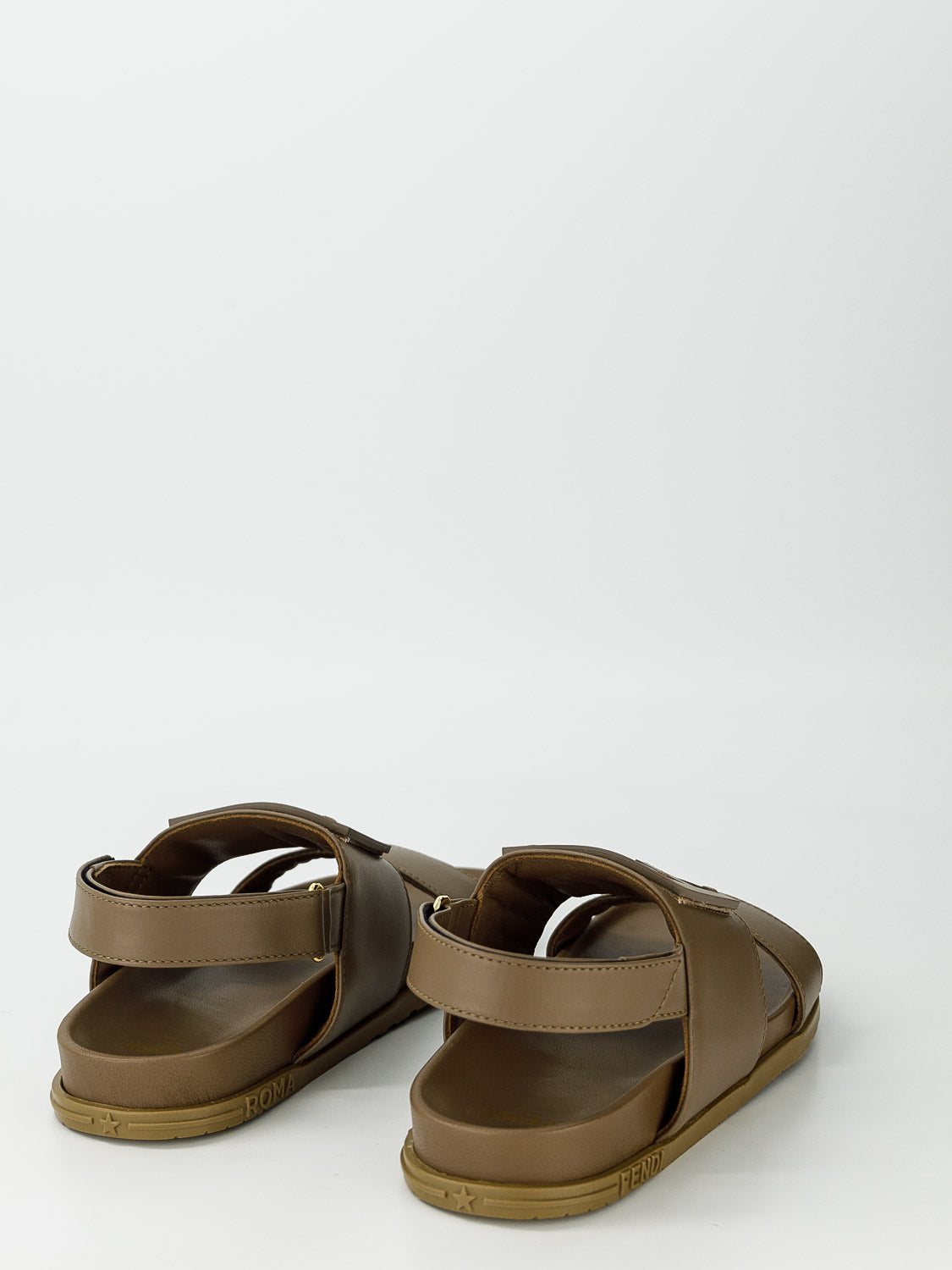 Fendi Kids sandals Brown in Brown 6906580292-6.jpg | NICKIS.com