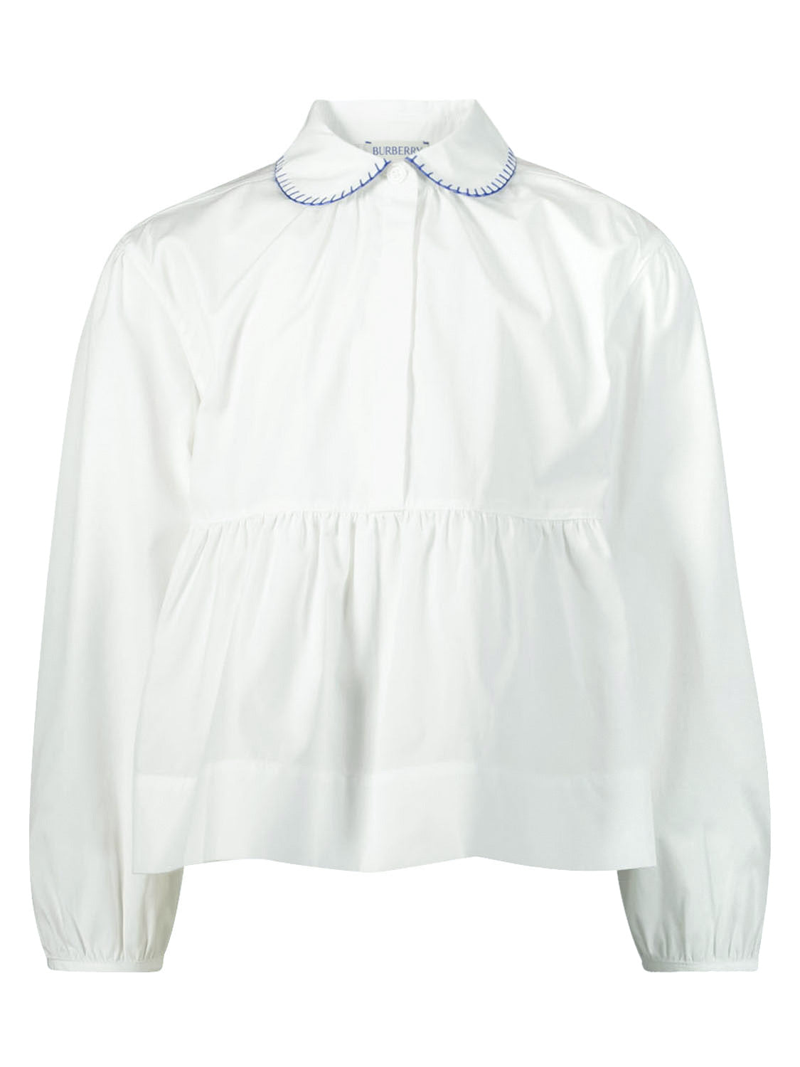 Burberry Kids blouse Lauren White in White 6906599253-1.jpg | NICKIS.com