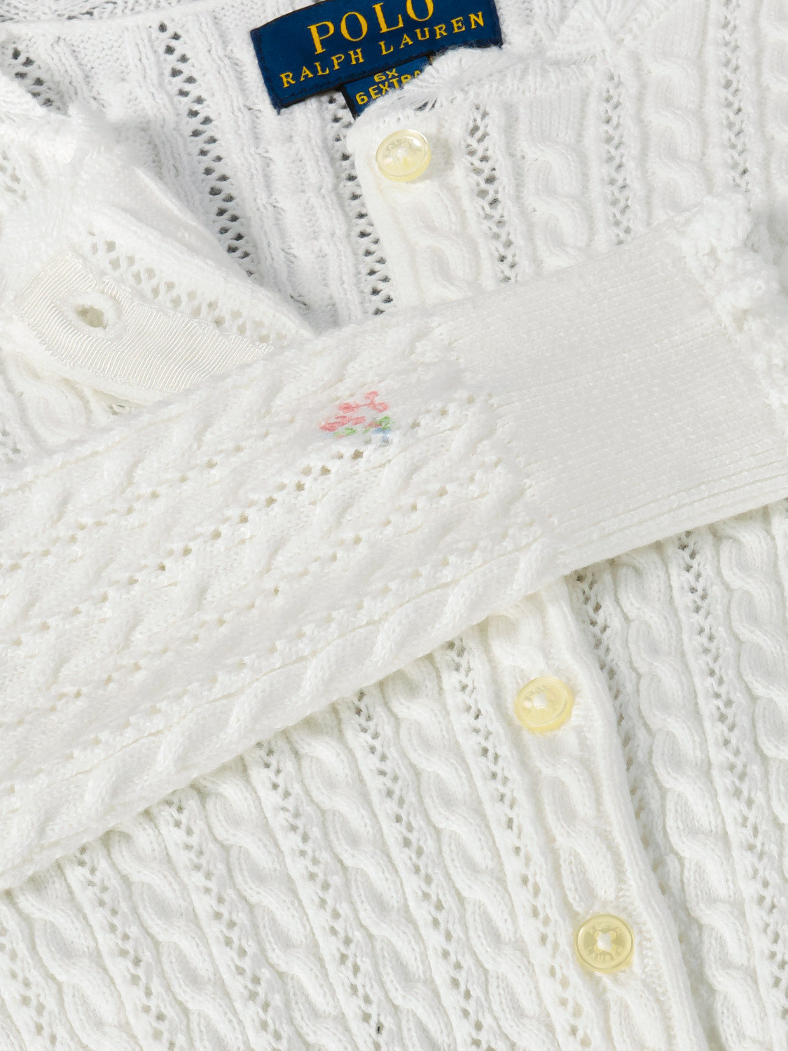 Polo Ralph Lauren Kids cardigan White in White 6906613120-6.jpg | NICKIS.com