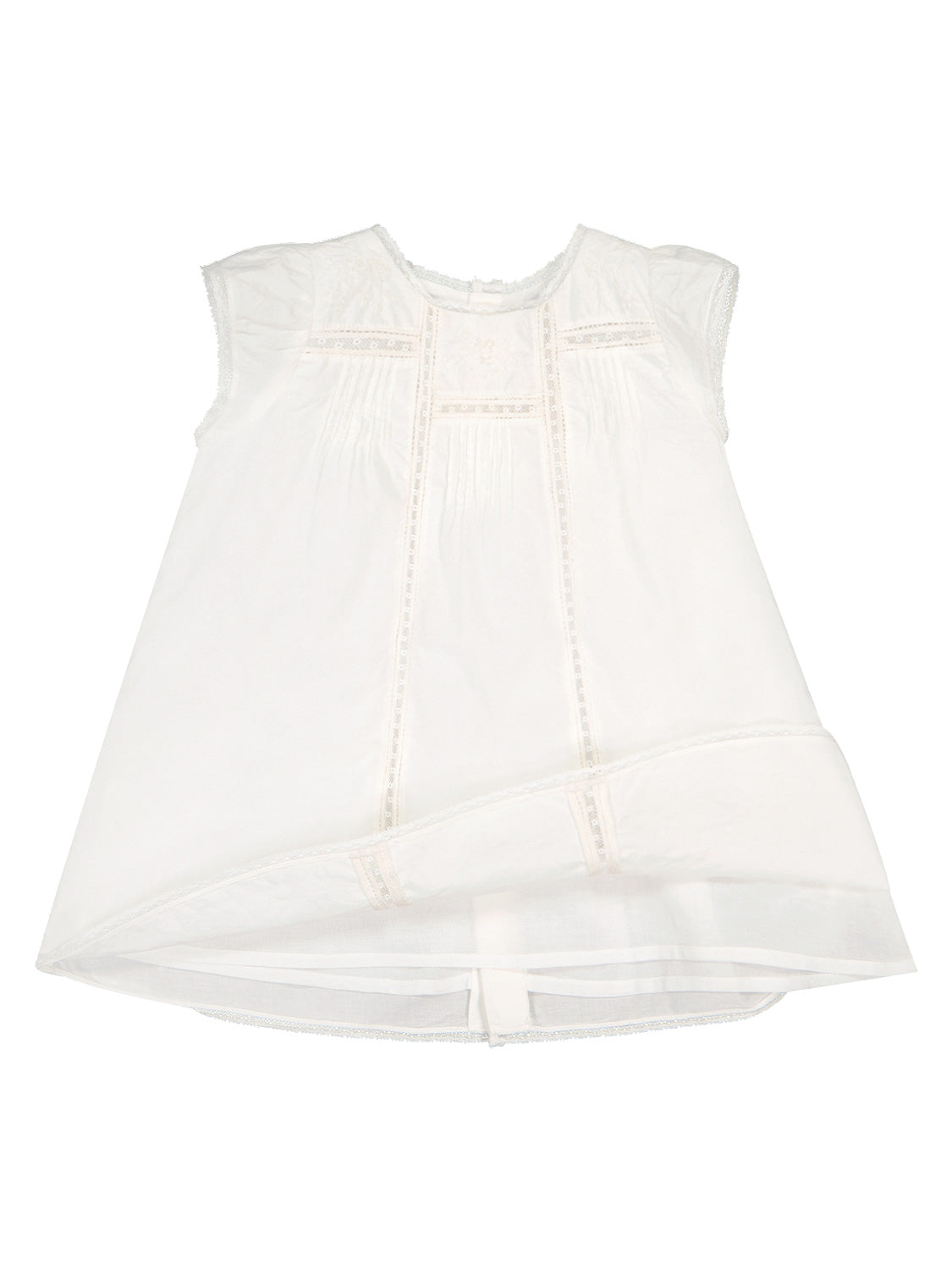 Bonpoint Kids dress Angeli White in White 6906640152-4.jpg | NICKIS.com