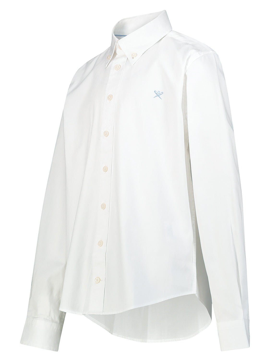 Hackett London Kids shirt White in White 6906646429-4.jpg | NICKIS.com