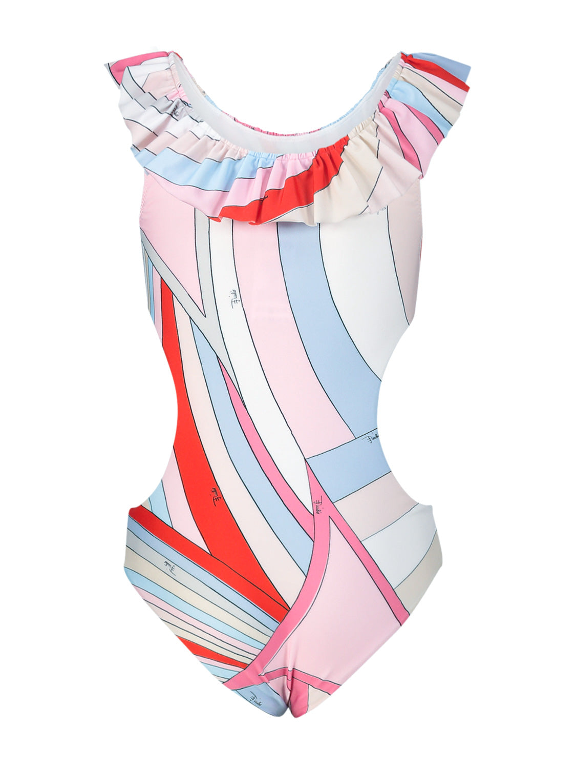 Emilio Pucci Kids swimsuit Multicoloured in Multicoloured 6906702444-4.jpg | NICKIS.com