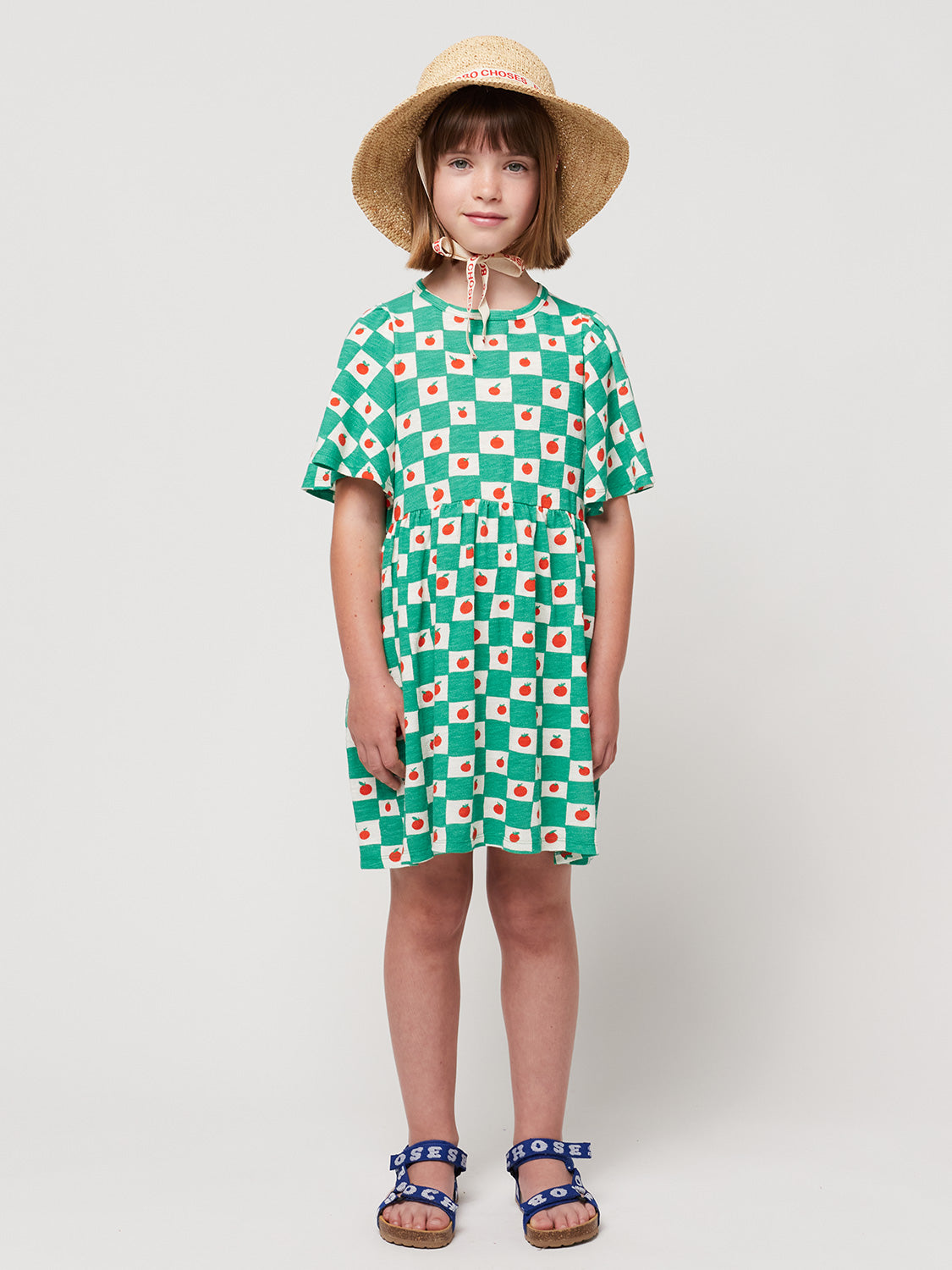 Bobo Choses Kids dress Tomato  in  6906710437-2.jpg | NICKIS.com