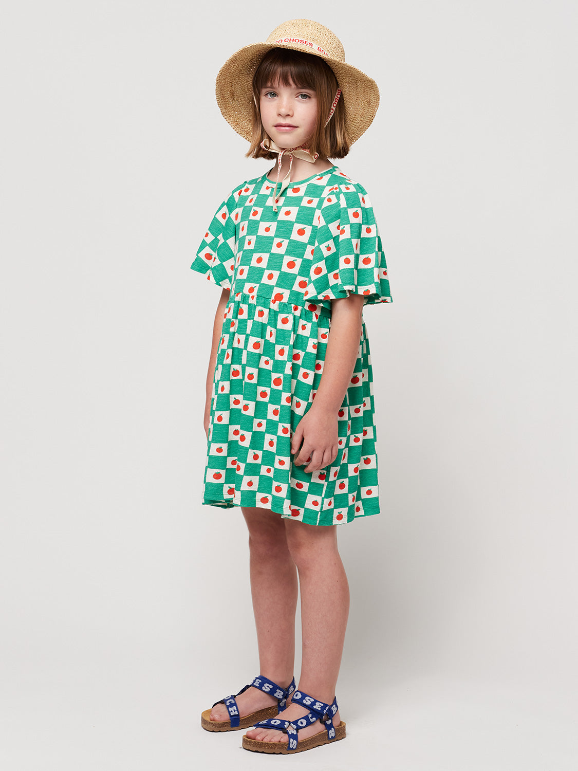 Bobo Choses Kids dress Tomato  in  6906710437-3.jpg | NICKIS.com