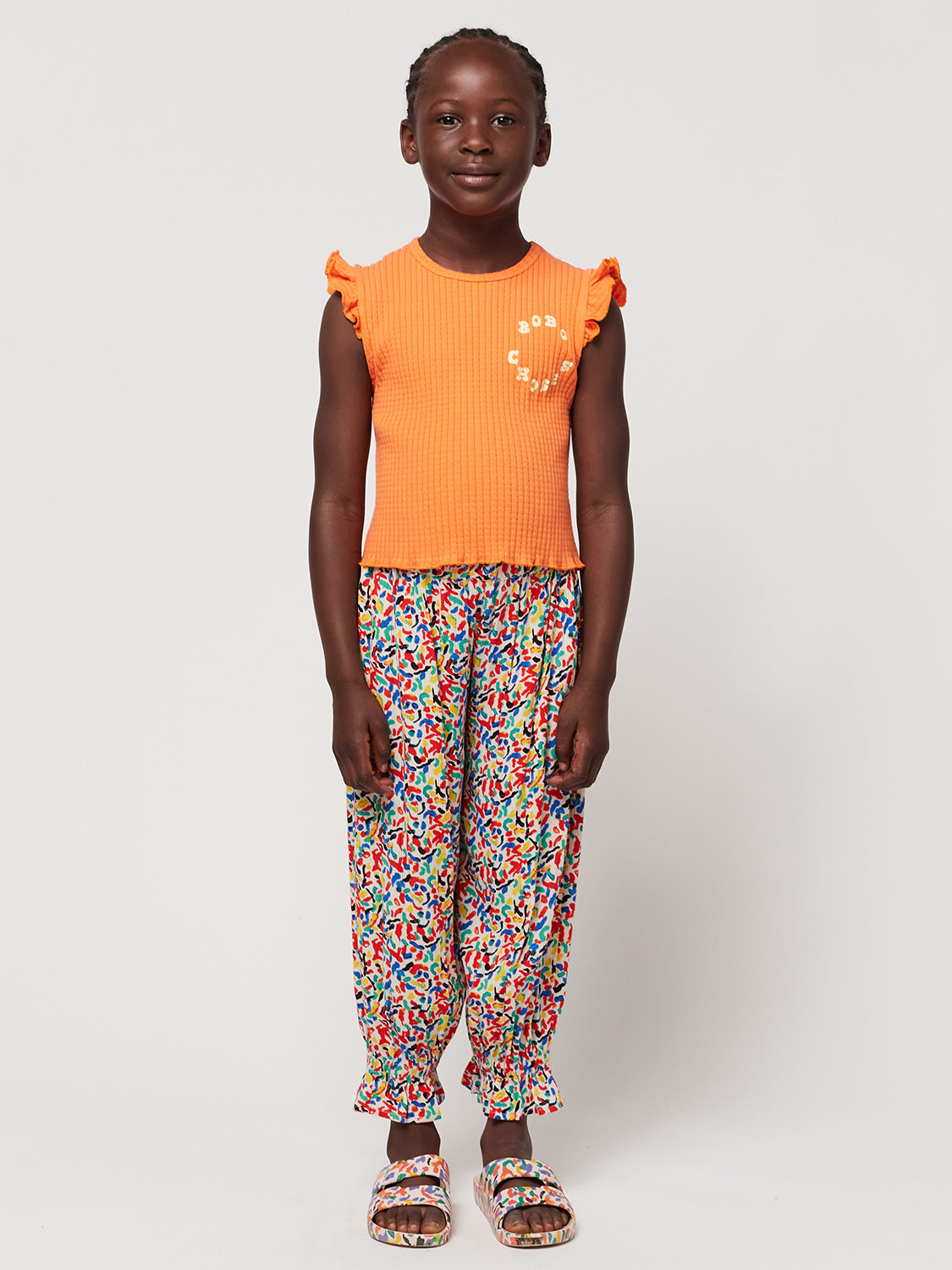 Bobo Choses Kids top Circle Orange in Orange 6906733926-2.jpg | NICKIS.com