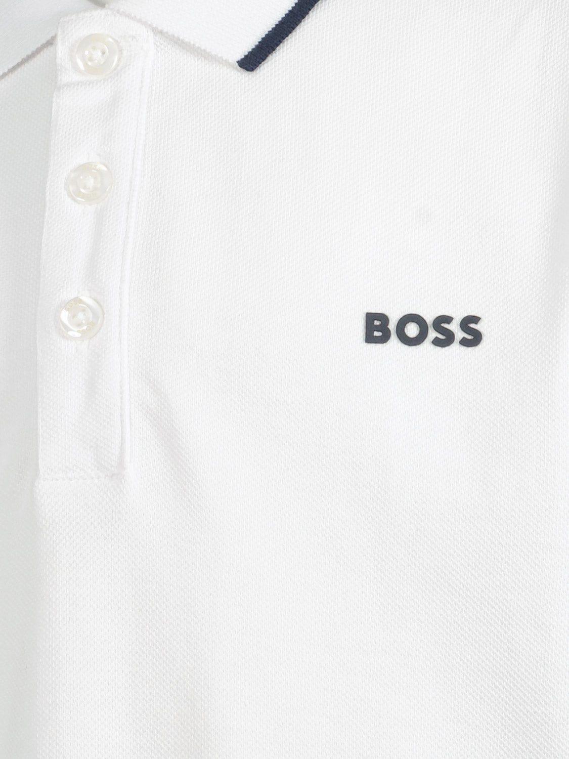 Boss Kids Polo Shirt White in White 6906754342-5.jpg | NICKIS.com