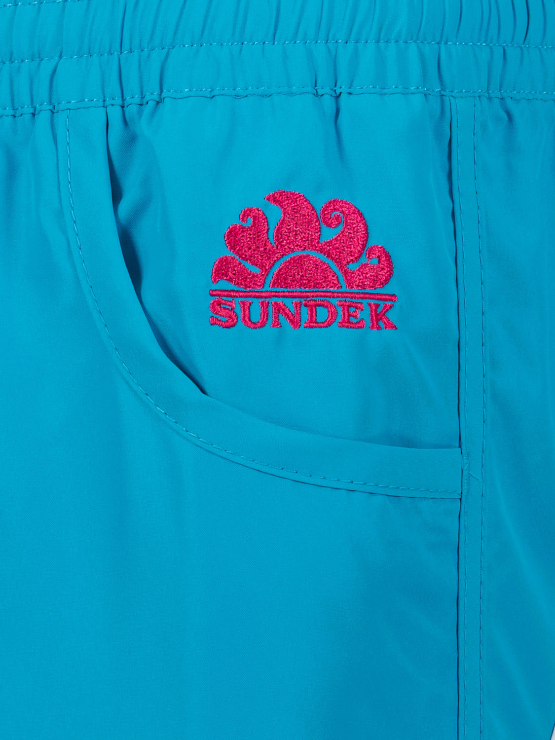 Sundek Kids Shorts Margate Blue in Blue 6906760431-6.jpg | NICKIS.com