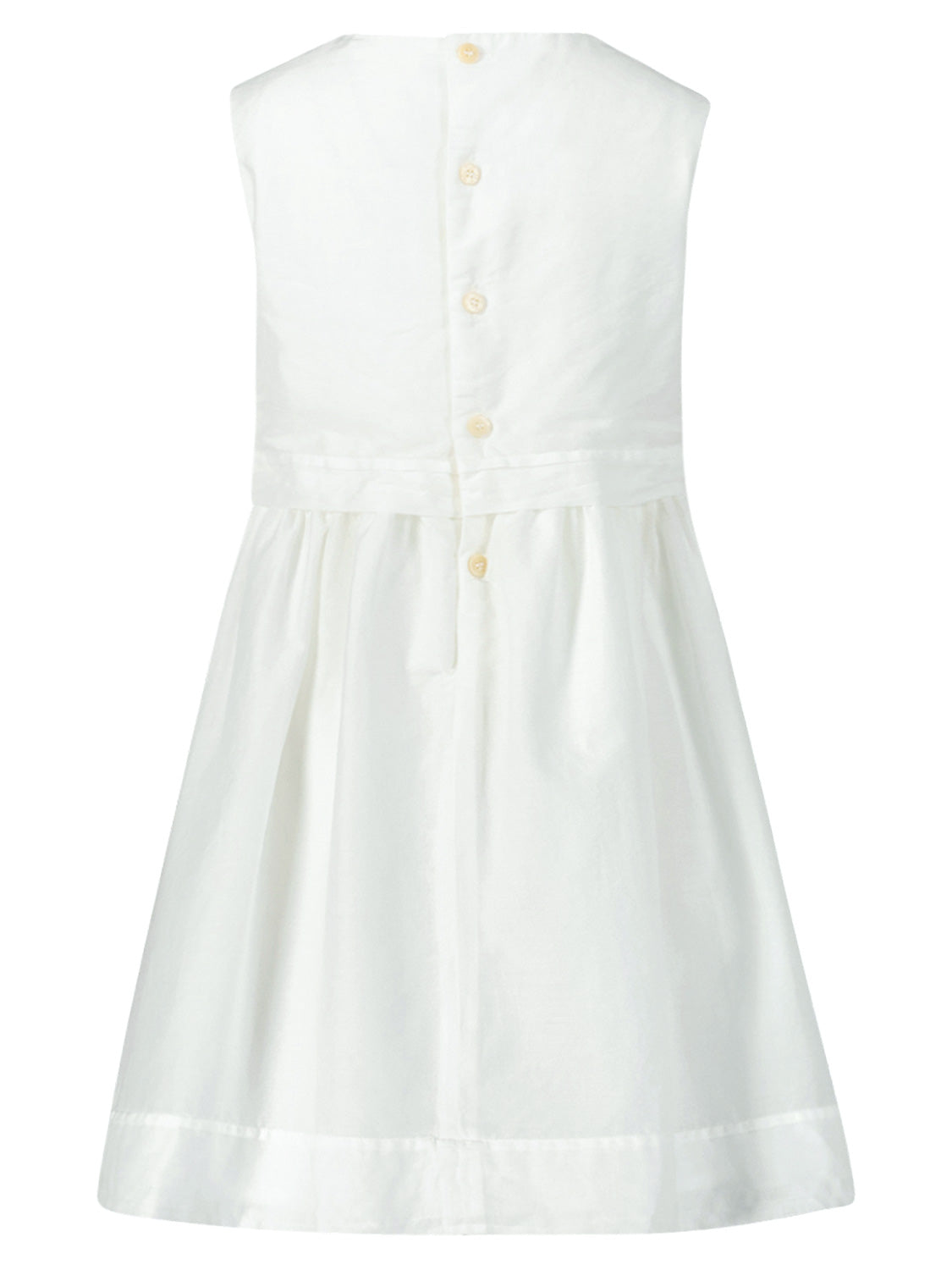 Il Gufo Kids dress White in White 6906777662-5.jpg | NICKIS.com