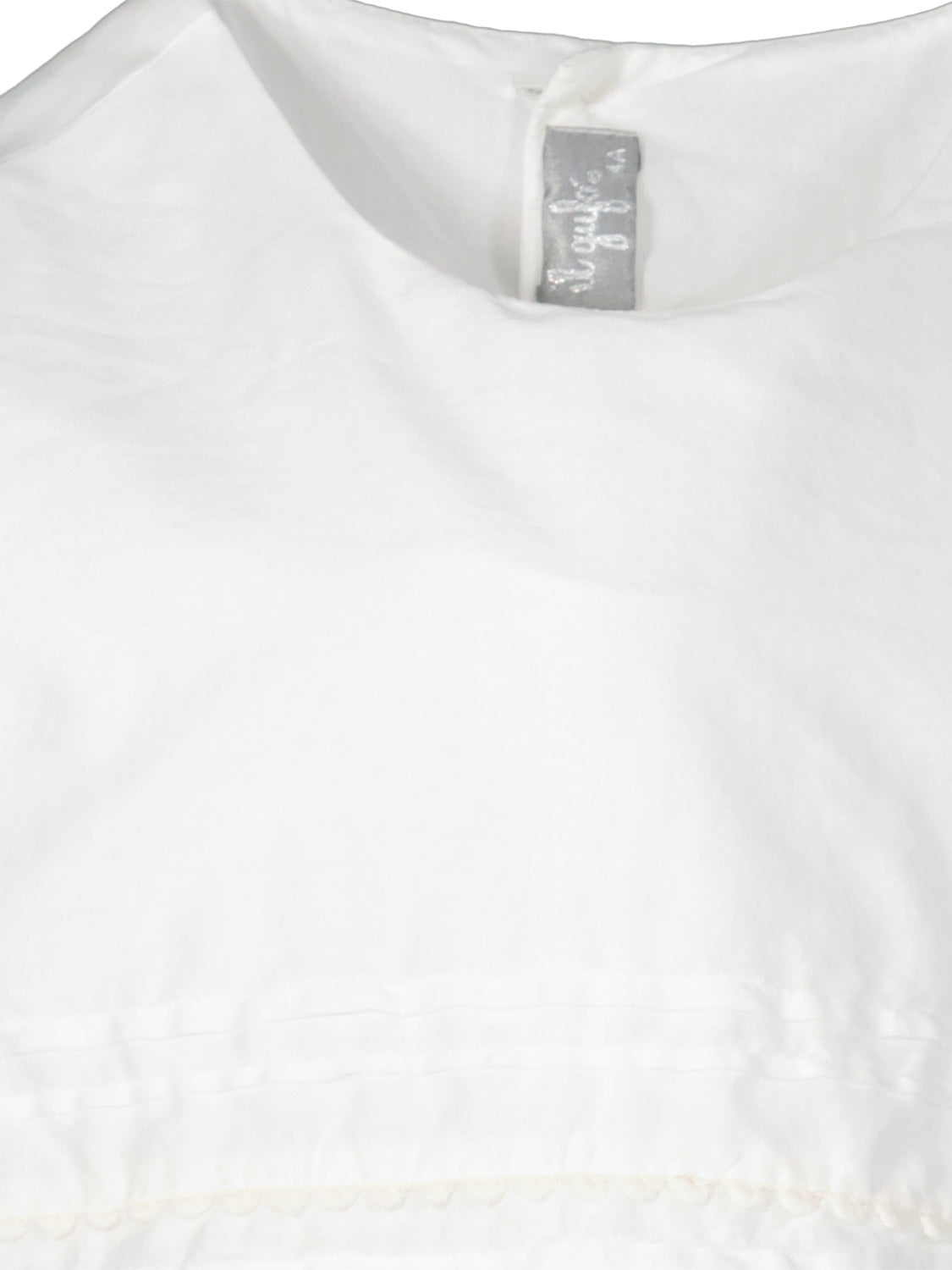 Il Gufo Kids dress White in White 6906777662-6.jpg | NICKIS.com