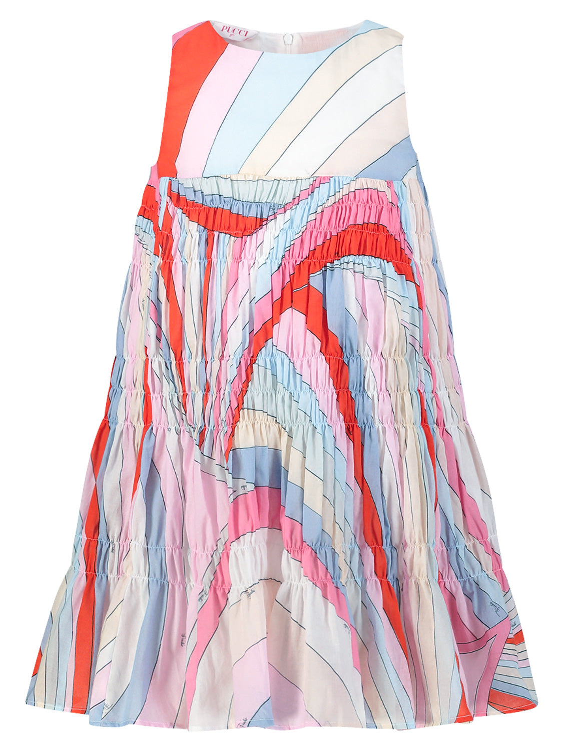 Emilio Pucci Kids dress Multicoloured in Multicoloured 6906788386-1.jpg | NICKIS.com