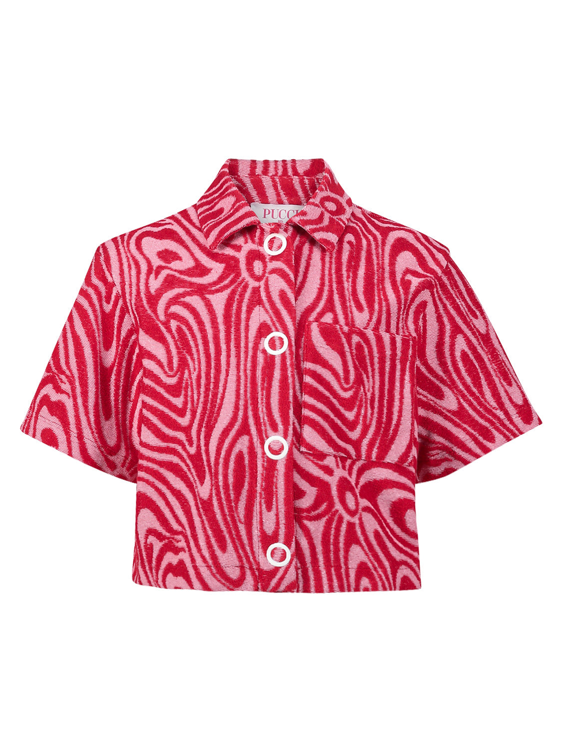 Emilio Pucci Kids shirt Red in Red 6906811802-1.jpg | NICKIS.com