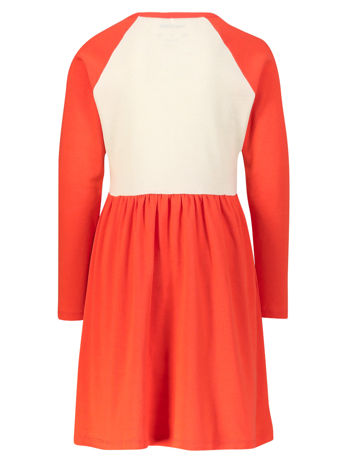 Mini Rodini Kids dress Bloodhound Orange in Orange 6906853801-5.jpg | NICKIS.com