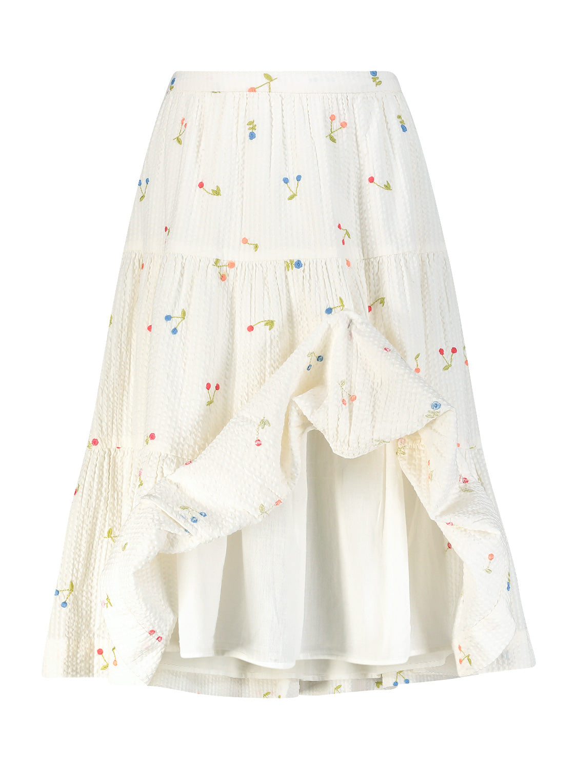 Bonpoint Kids skirt Lise White in White 6906874149-5.jpg | NICKIS.com