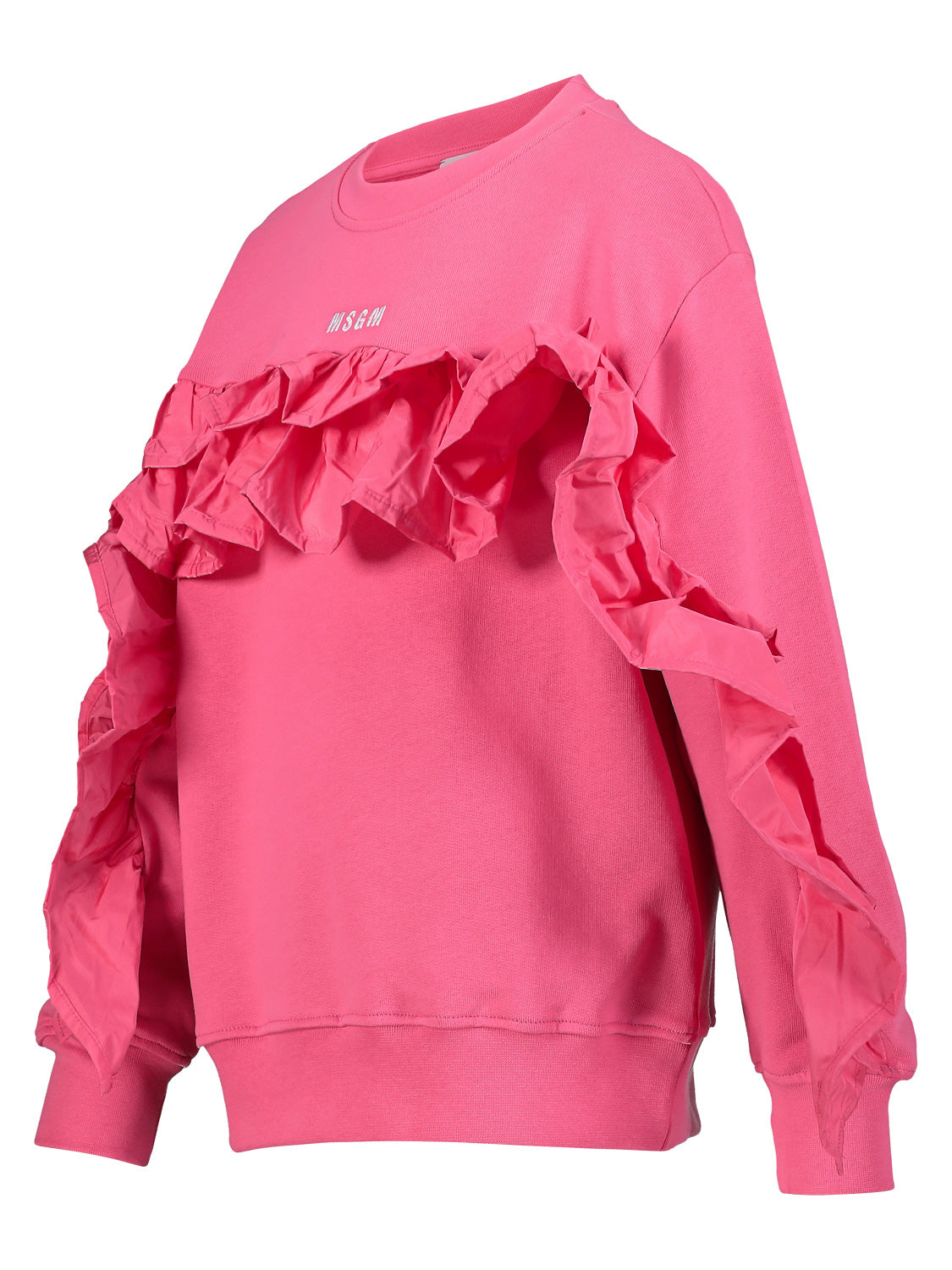 MSGM Kids Sweatshirt Fuchsia in Fuchsia 6906954738-4.jpg | NICKIS.com