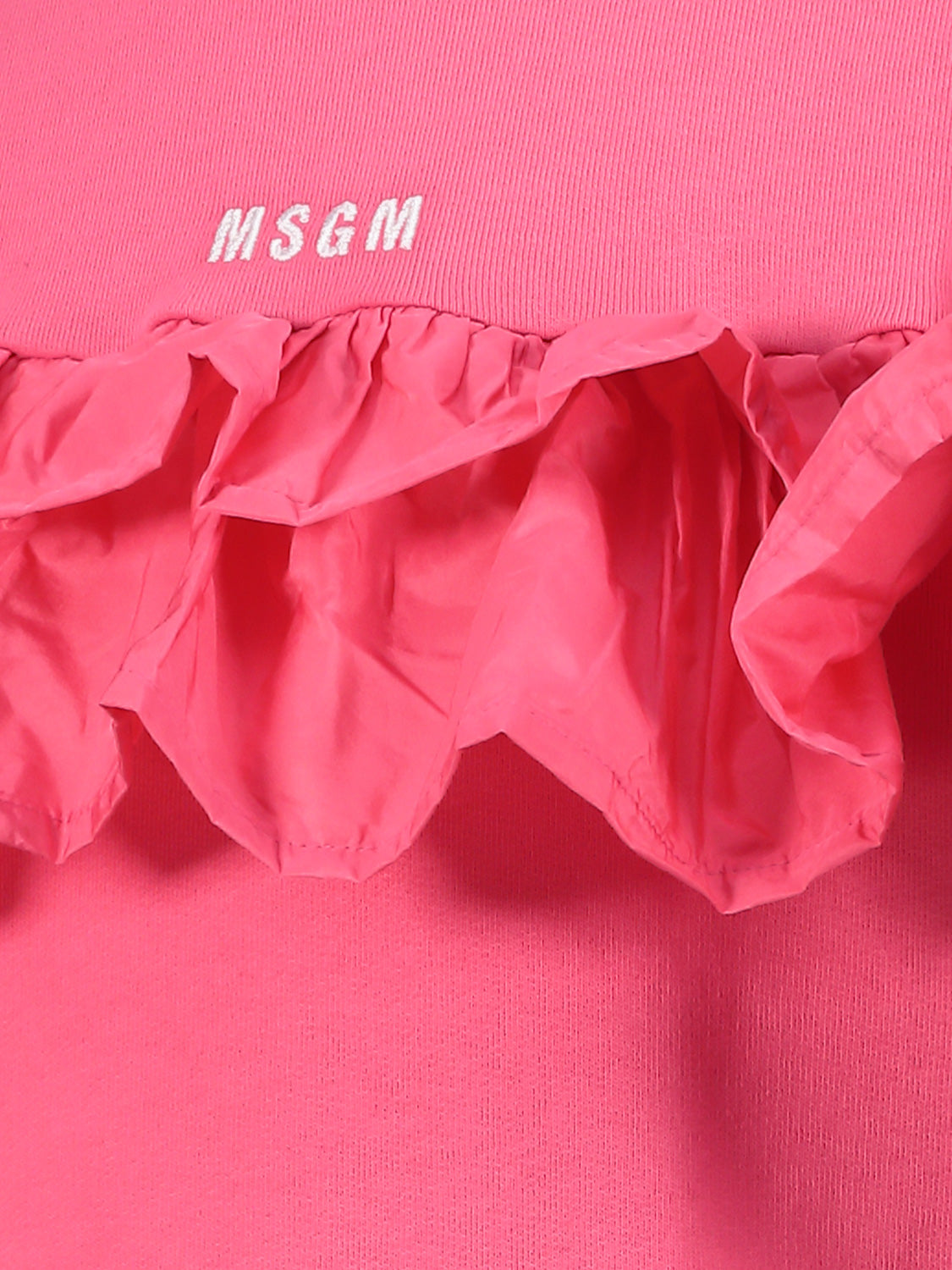 MSGM Kids Sweatshirt Fuchsia in Fuchsia 6906954738-6.jpg | NICKIS.com