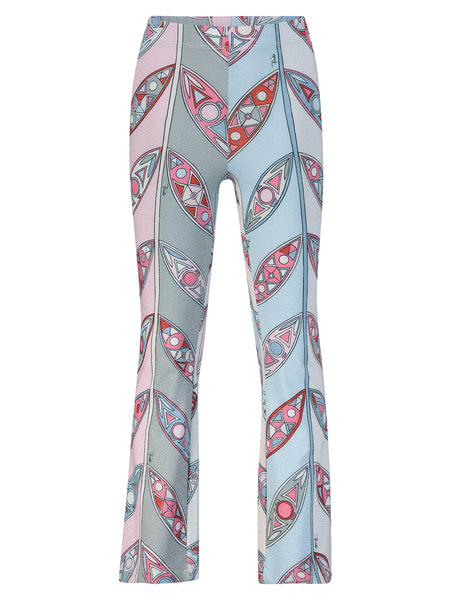 EMILIO PUCCI パンツ Pucci - Ruffle-trimmed printed pants Emilio Pucci