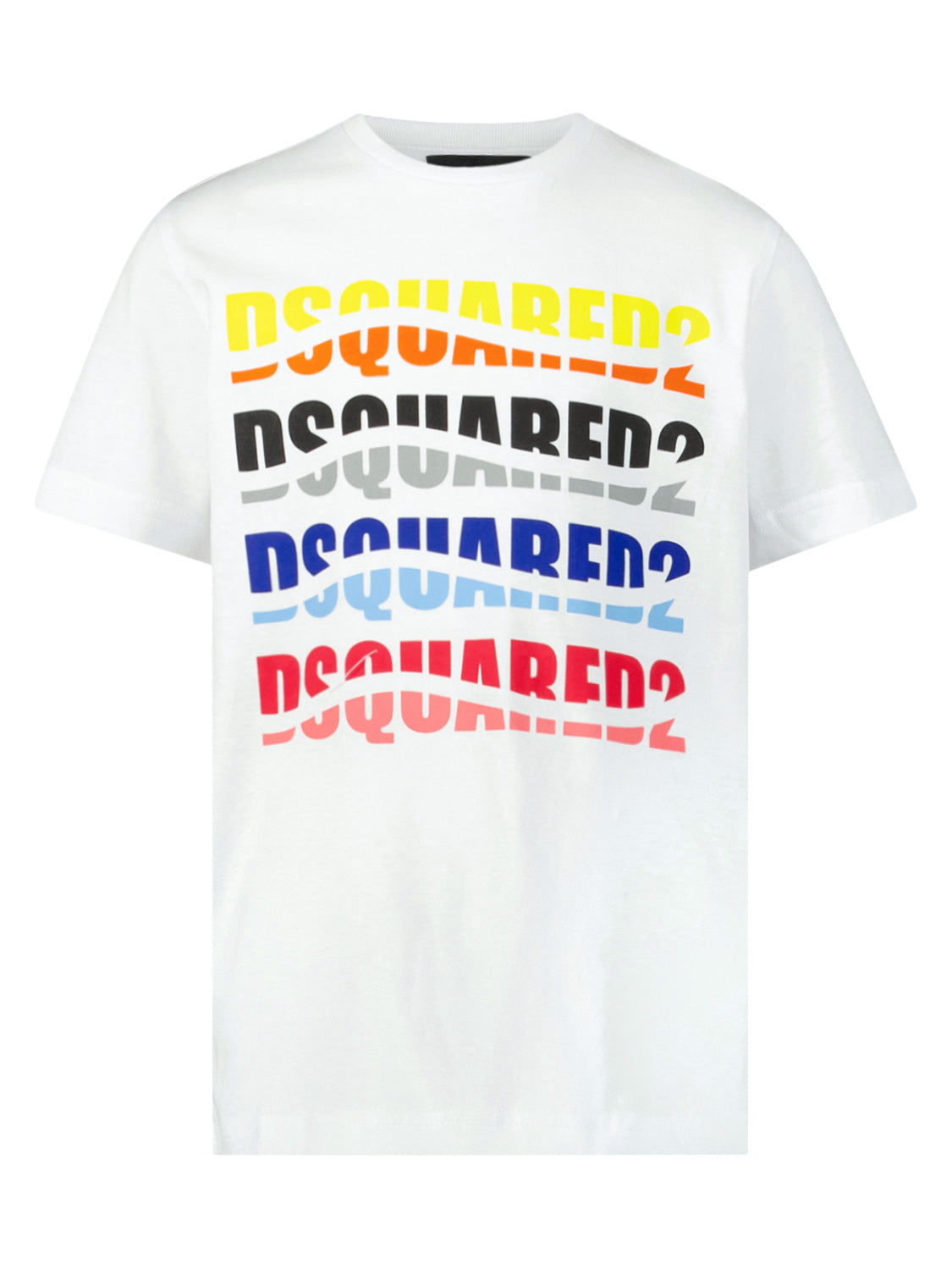 DSQUARED2 Kids t-shirt Relax White in White 6906980080-1.jpg | NICKIS.com