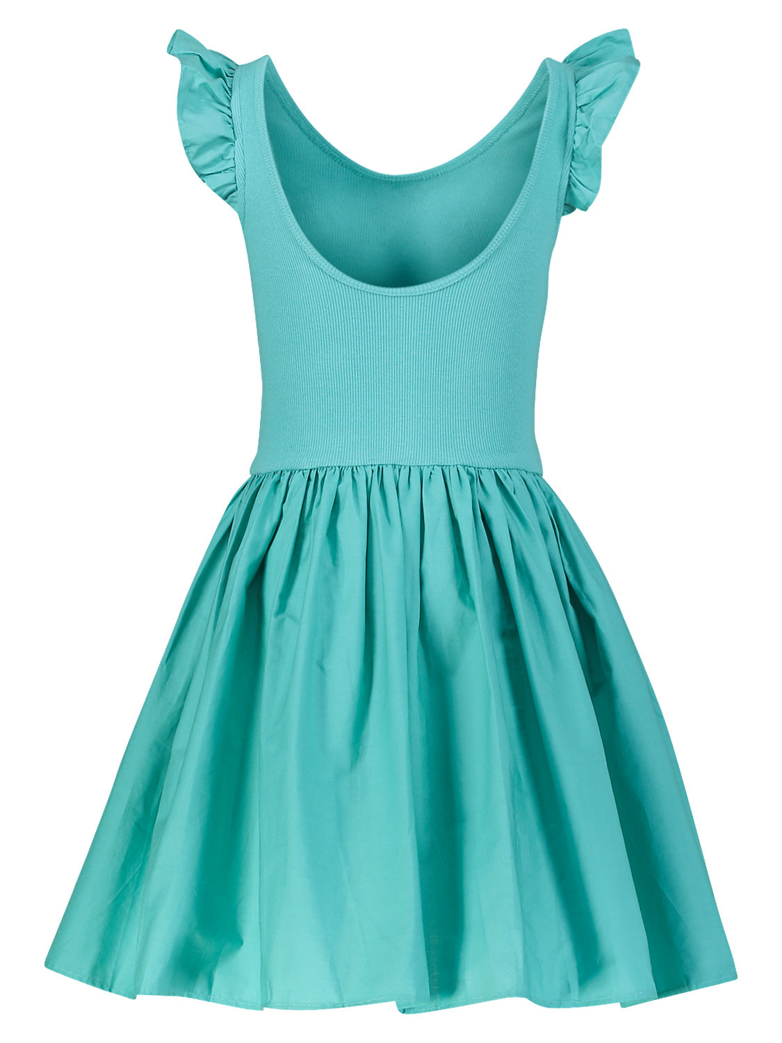 Molo Kids dress Cloudia Turquoise in Turquoise 6906988427-5.jpg | NICKIS.com